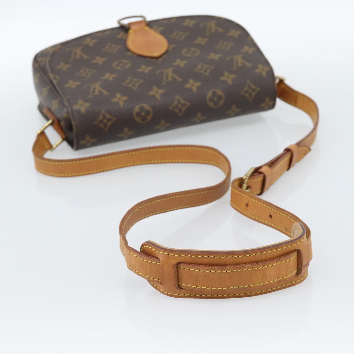 LOUIS VUITTON Monogram Saint Cloud GM Shoulder Bag M51242 LV Auth ep14718