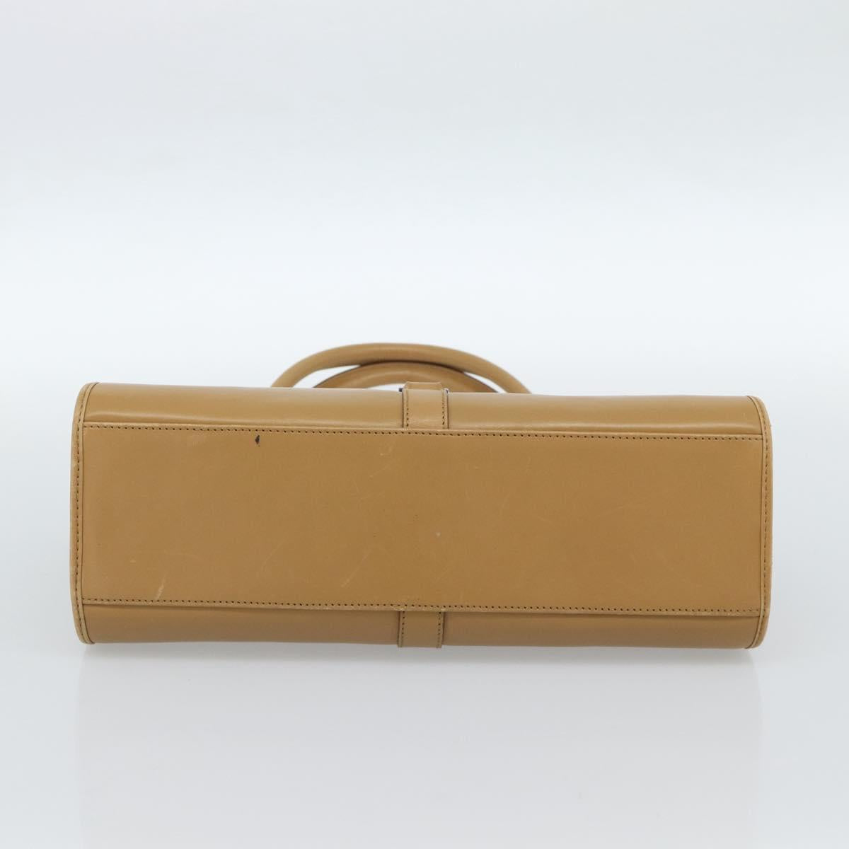GUCCI Jackie Shoulder Bag Leather Beige Silver 002 1067 Auth ep14720A