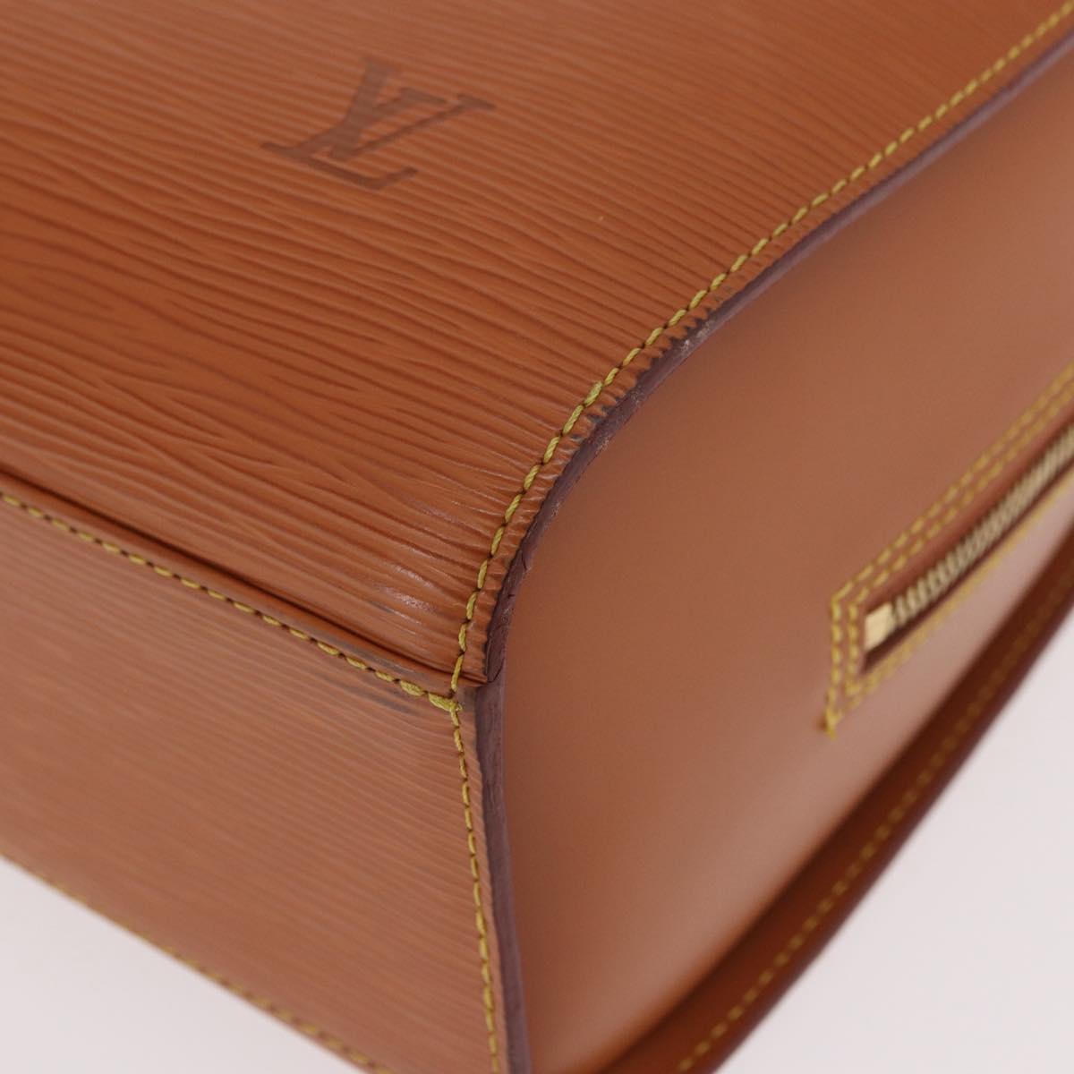 LOUIS VUITTON Epi Sorbonne Hand Bag Brown M54513 LV Auth ep14721A