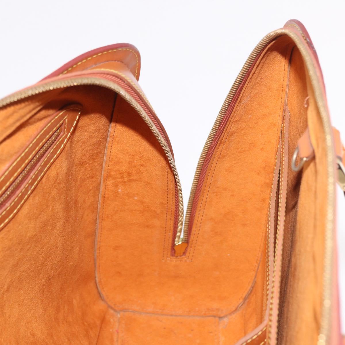 LOUIS VUITTON Epi Sorbonne Hand Bag Brown M54513 LV Auth ep14721A