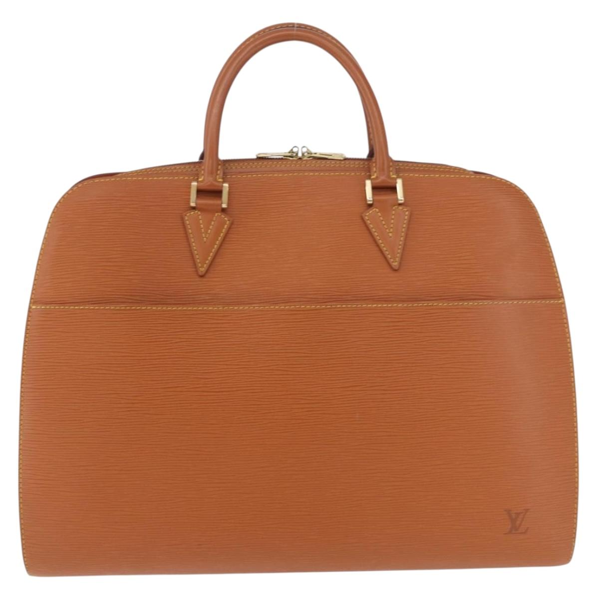 LOUIS VUITTON Epi Sorbonne Hand Bag Brown M54513 LV Auth ep14721A