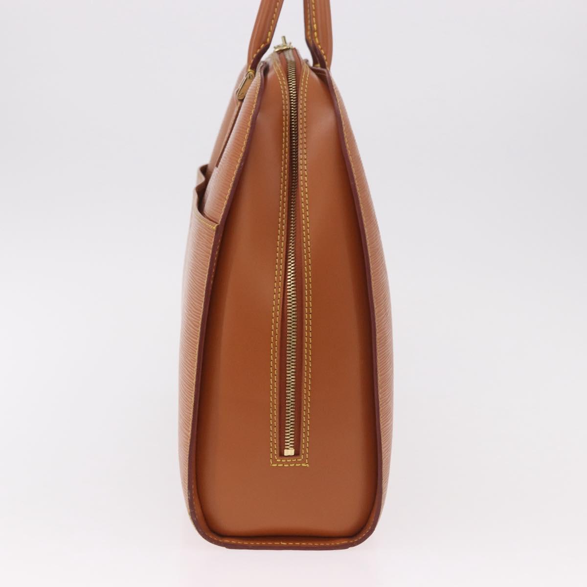 LOUIS VUITTON Epi Sorbonne Hand Bag Brown M54513 LV Auth ep14721A