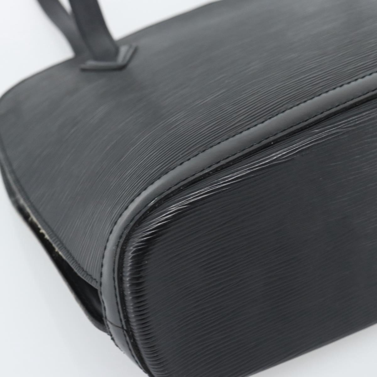 LOUIS VUITTON Epi Lussac Shoulder Bag Black M52282 LV Auth ep14722