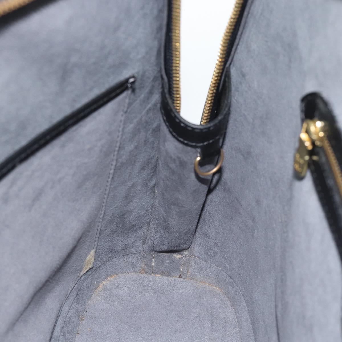 LOUIS VUITTON Epi Lussac Shoulder Bag Black M52282 LV Auth ep14722
