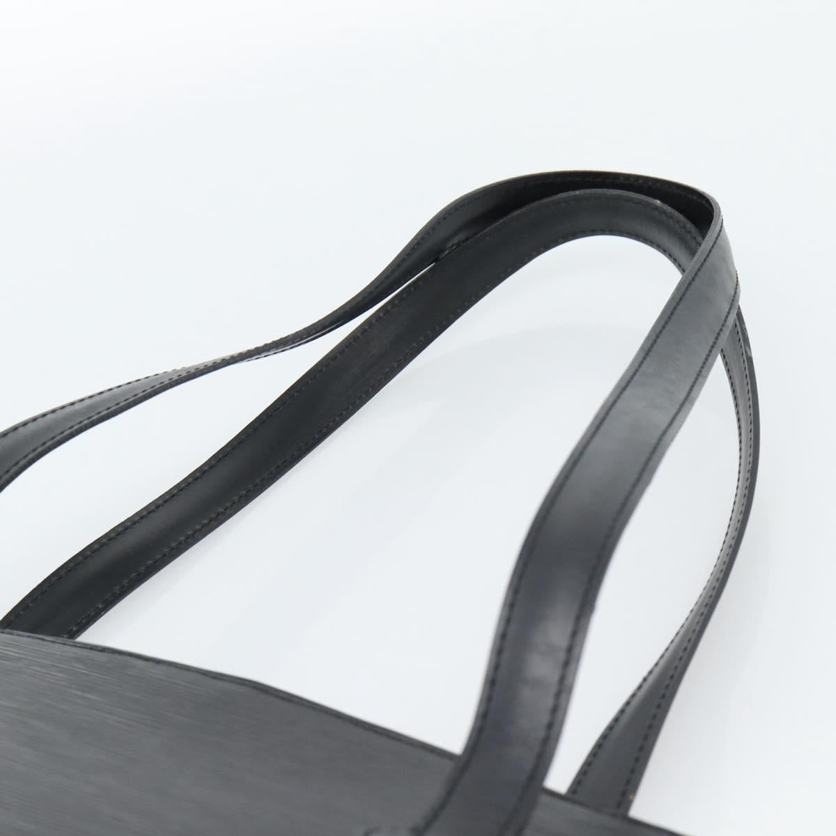 LOUIS VUITTON Epi Lussac Shoulder Bag Black M52282 LV Auth ep14722