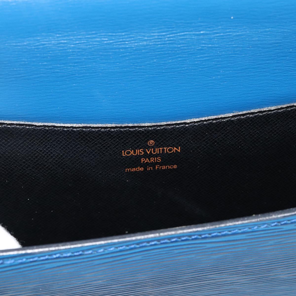 LOUIS VUITTON Epi Grenel Shoulder Bag Blue M52362 LV Auth ep14723