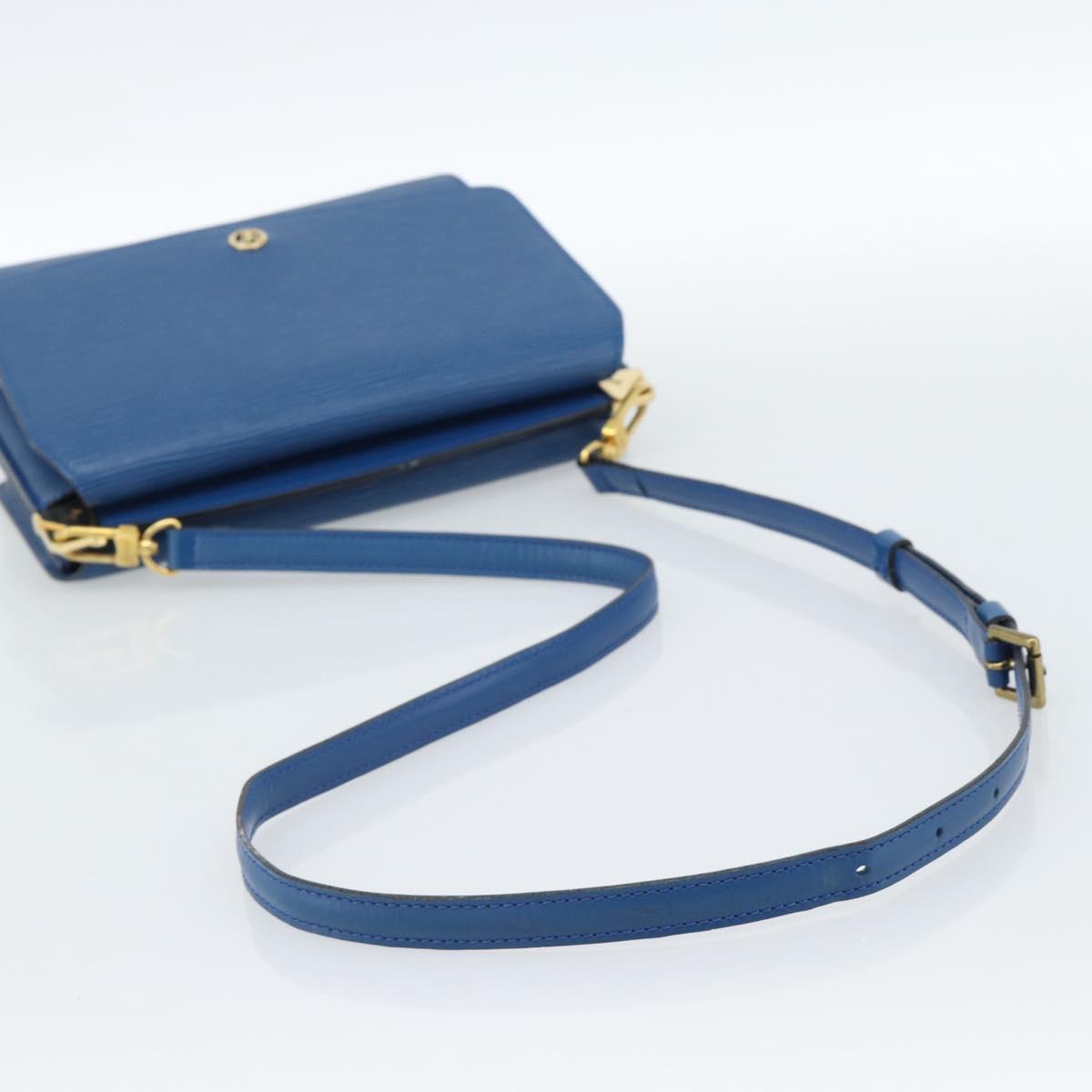 LOUIS VUITTON Epi Grenel Shoulder Bag Blue M52362 LV Auth ep14723