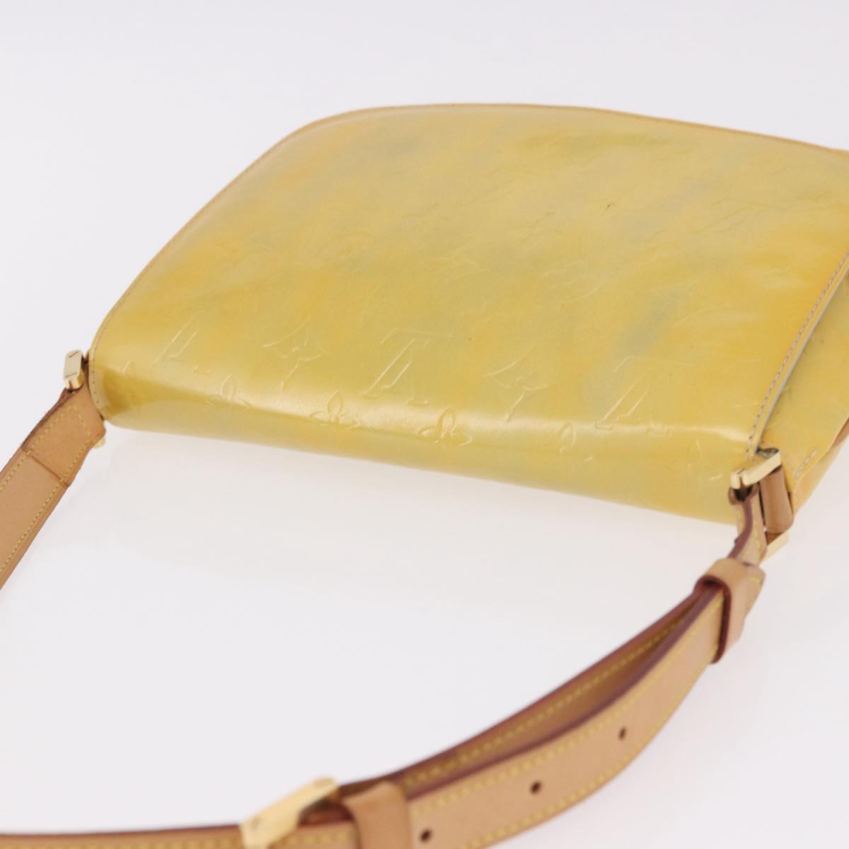 LOUIS VUITTON Monogram Vernis Thompson Street Bag Gris M91008 LV Auth ep14728