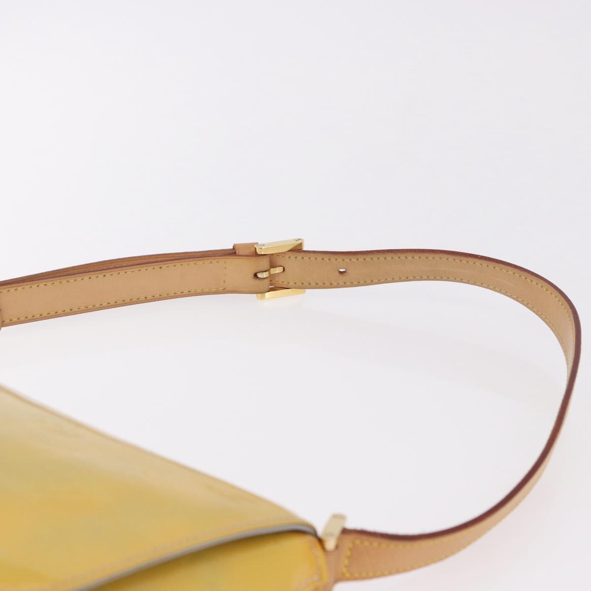 LOUIS VUITTON Monogram Vernis Thompson Street Bag Gris M91008 LV Auth ep14728