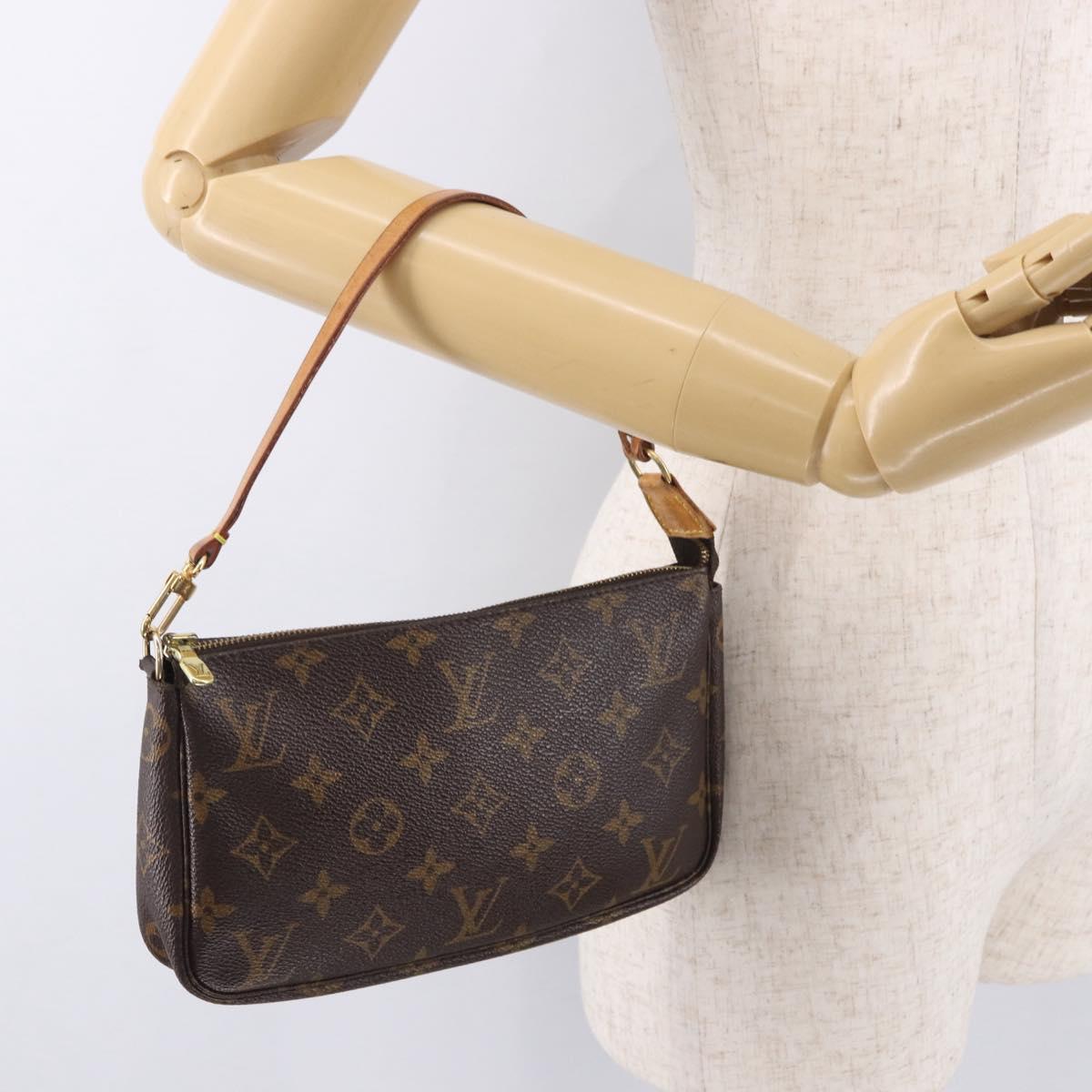 LOUIS VUITTON Monogram Pochette Accessoires Accessory Pouch M51980 Auth ep14732A