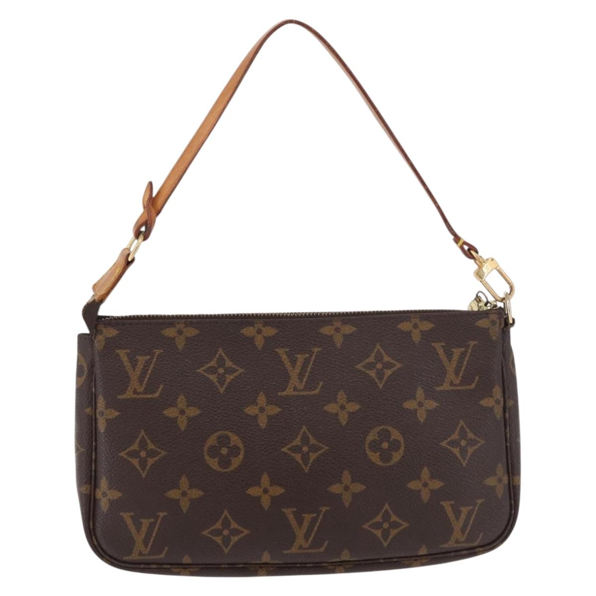 LOUIS VUITTON Monogram Pochette Accessoires Accessory Pouch M51980 Auth ep14732A