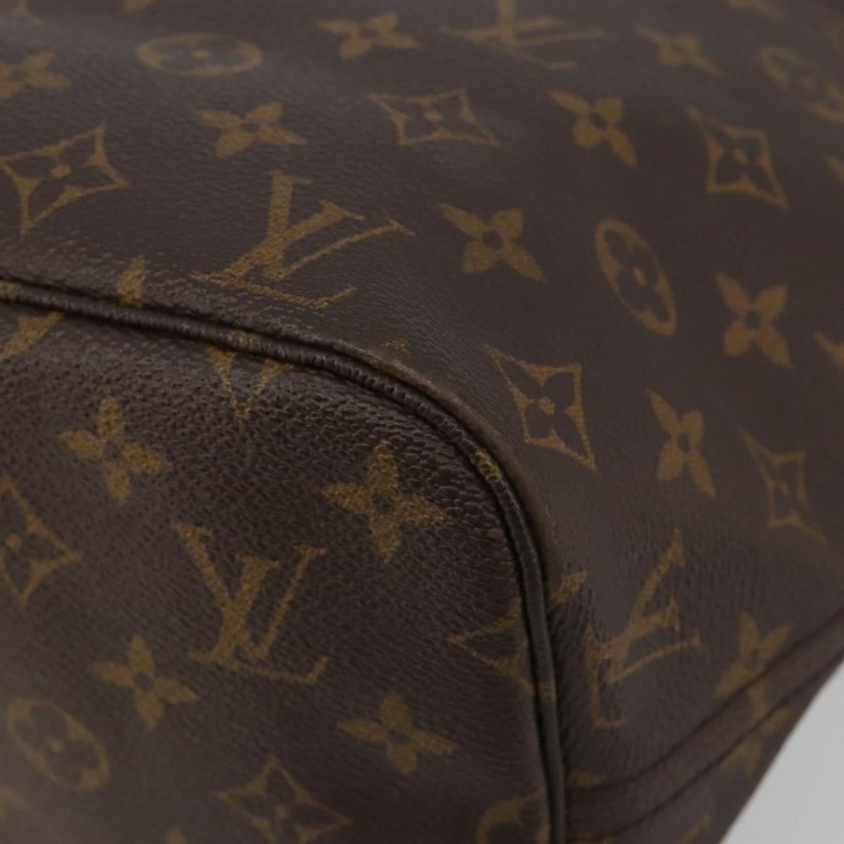 LOUIS VUITTON Monogram Neverfull MM Tote Bag M40156 LV Auth ep14733