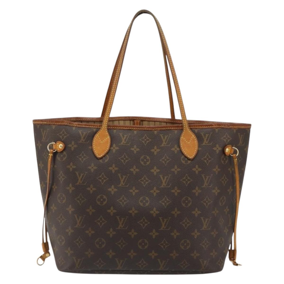 LOUIS VUITTON Monogram Neverfull MM Tote Bag M40156 LV Auth ep14733