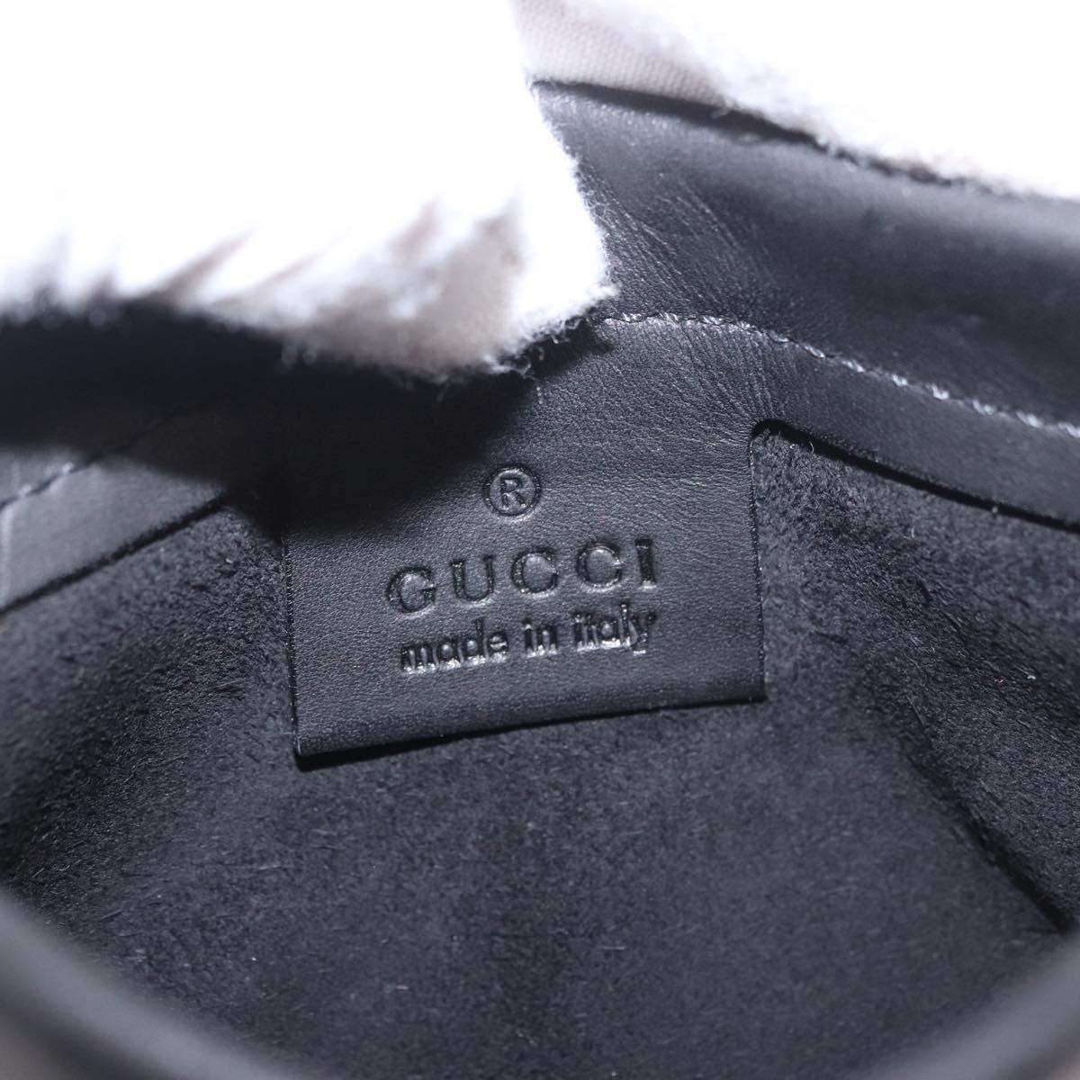 GUCCI Tote Bag Leather Black 94898 Auth ep14738