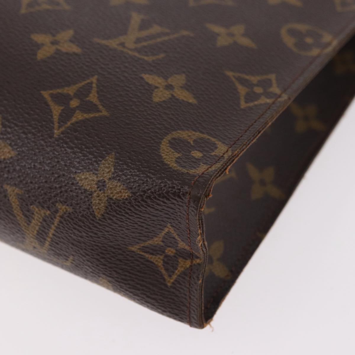 LOUIS VUITTON Monogram Poche Toilette 26 Pouch M47542 LV Auth ep14745A