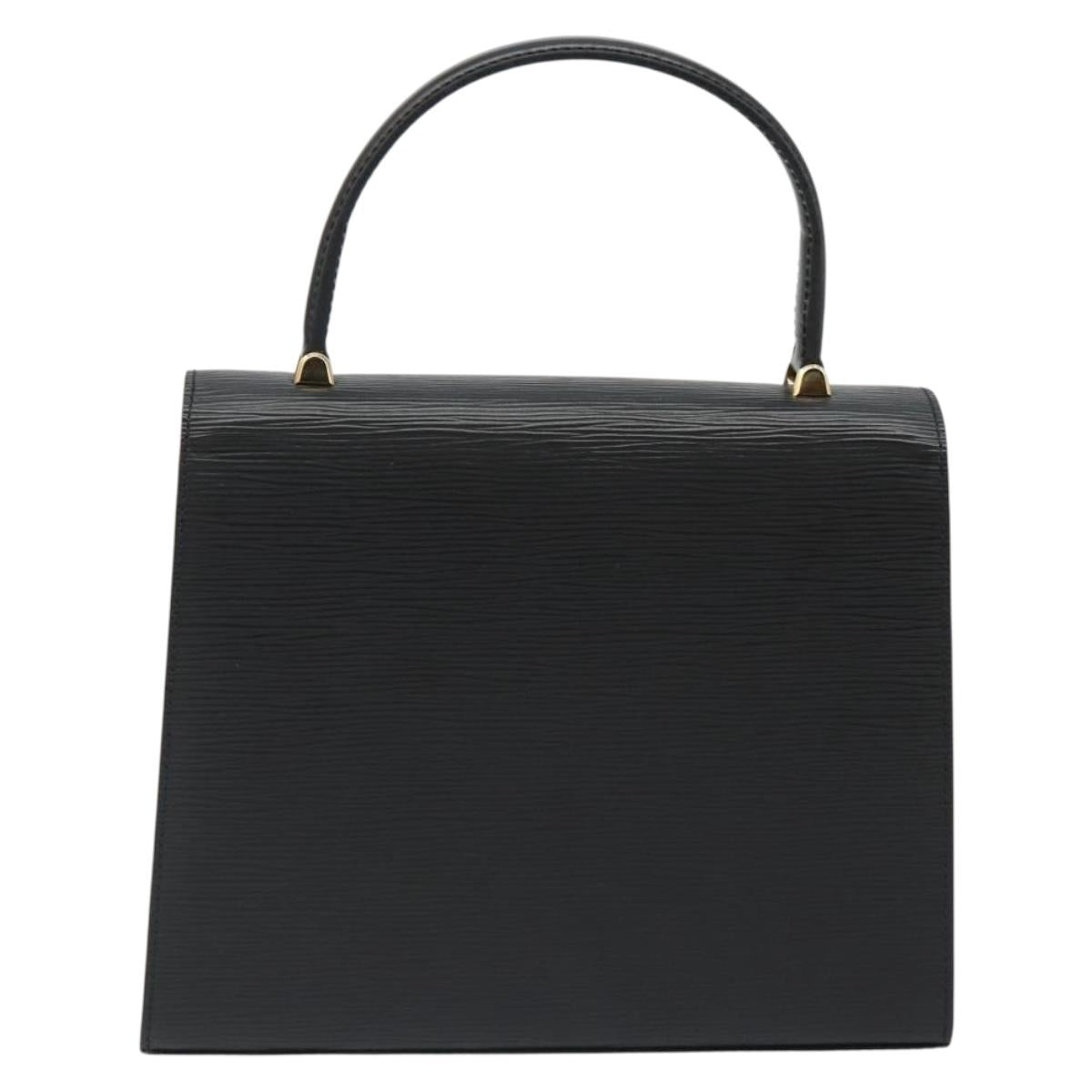 LOUIS VUITTON Epi Malesherbes Hand Bag Black M52372 LV Auth ep14760A