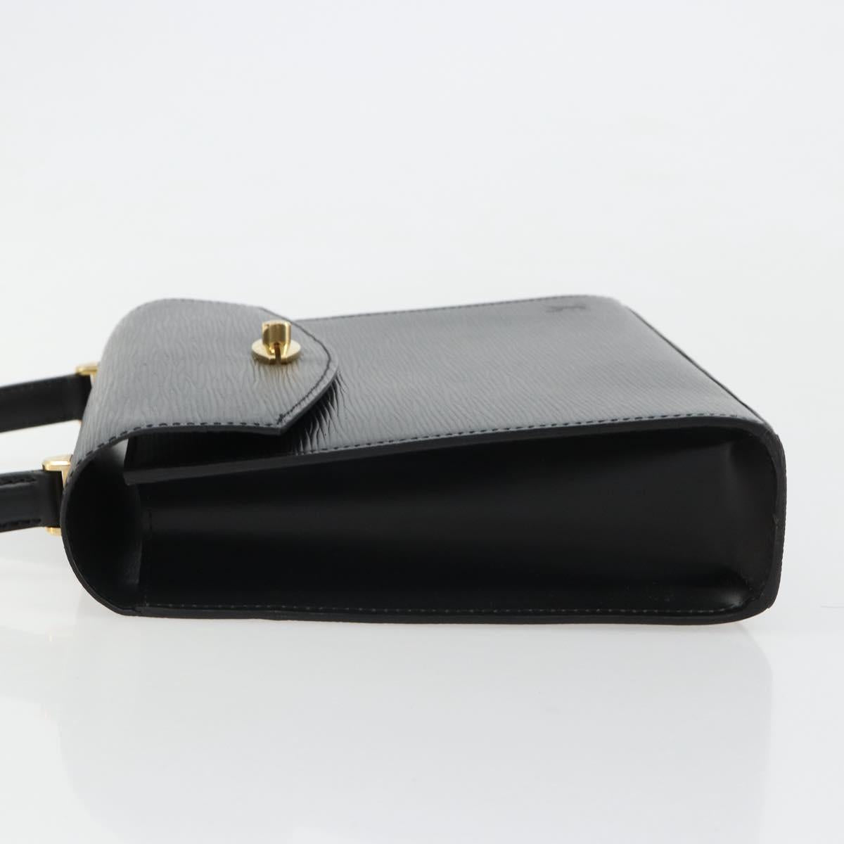 LOUIS VUITTON Epi Malesherbes Hand Bag Black M52372 LV Auth ep14760A