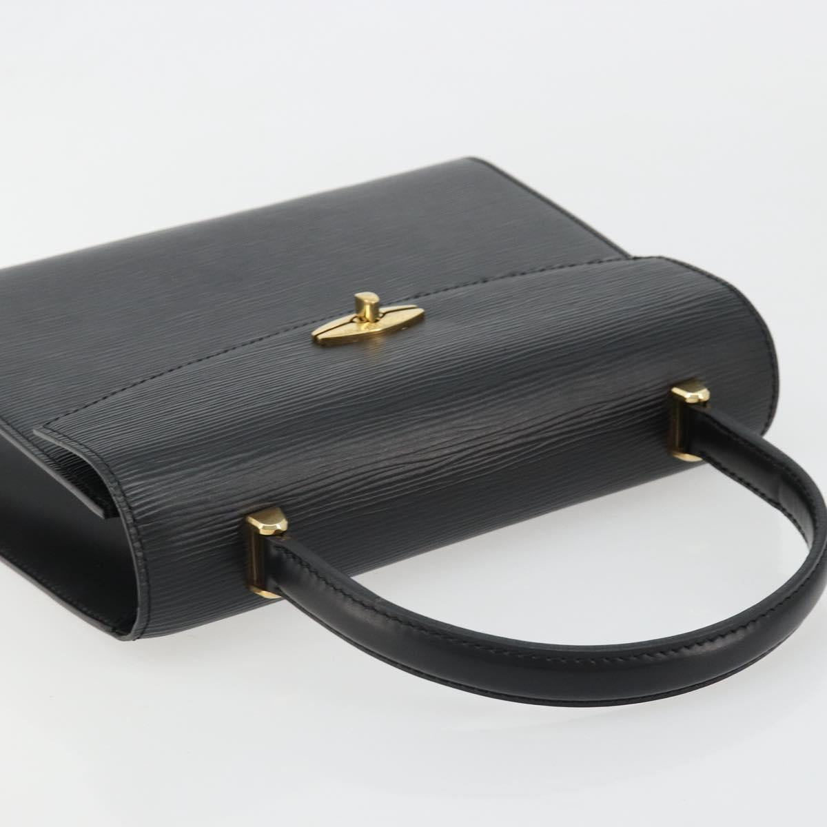 LOUIS VUITTON Epi Malesherbes Hand Bag Black M52372 LV Auth ep14760A