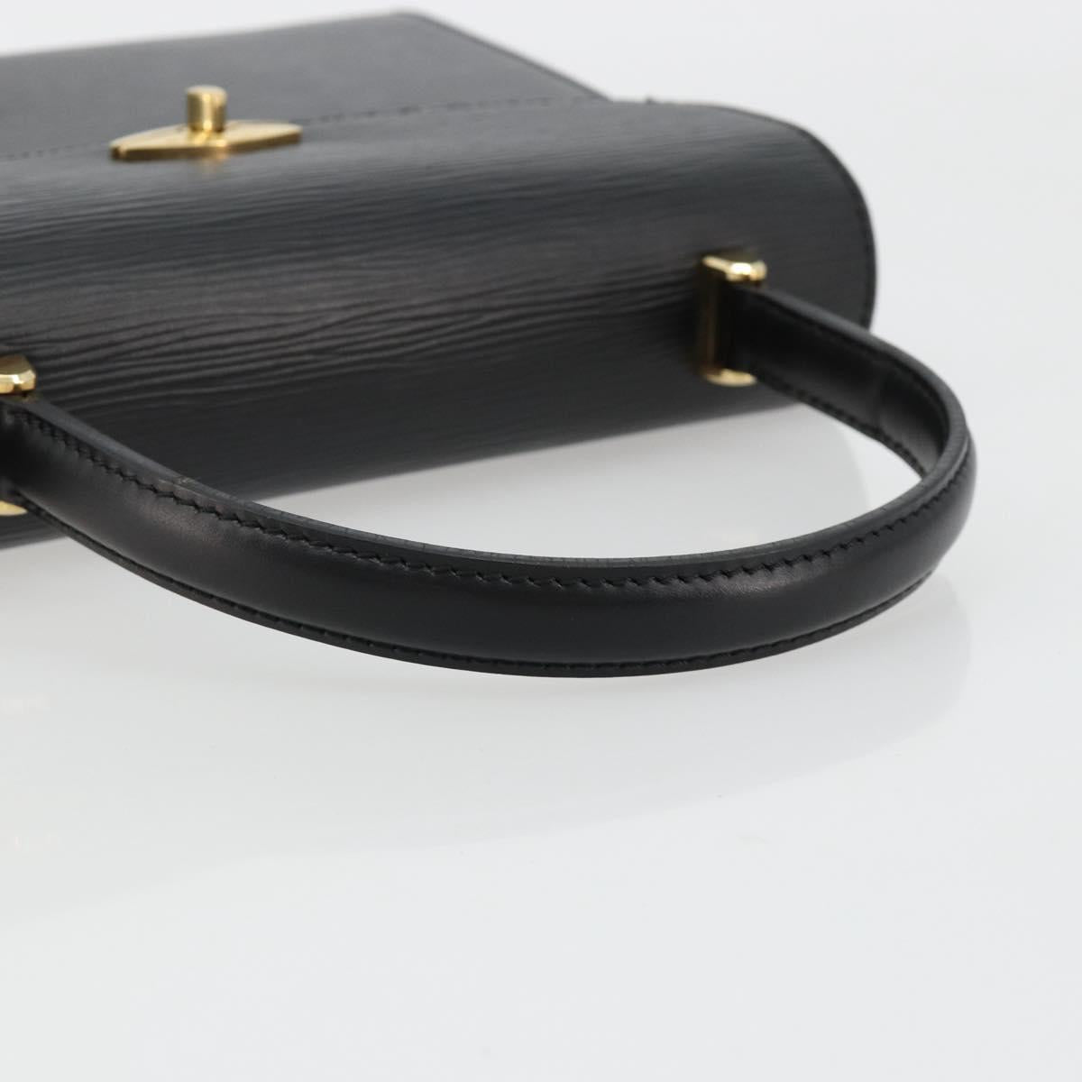 LOUIS VUITTON Epi Malesherbes Hand Bag Black M52372 LV Auth ep14760A