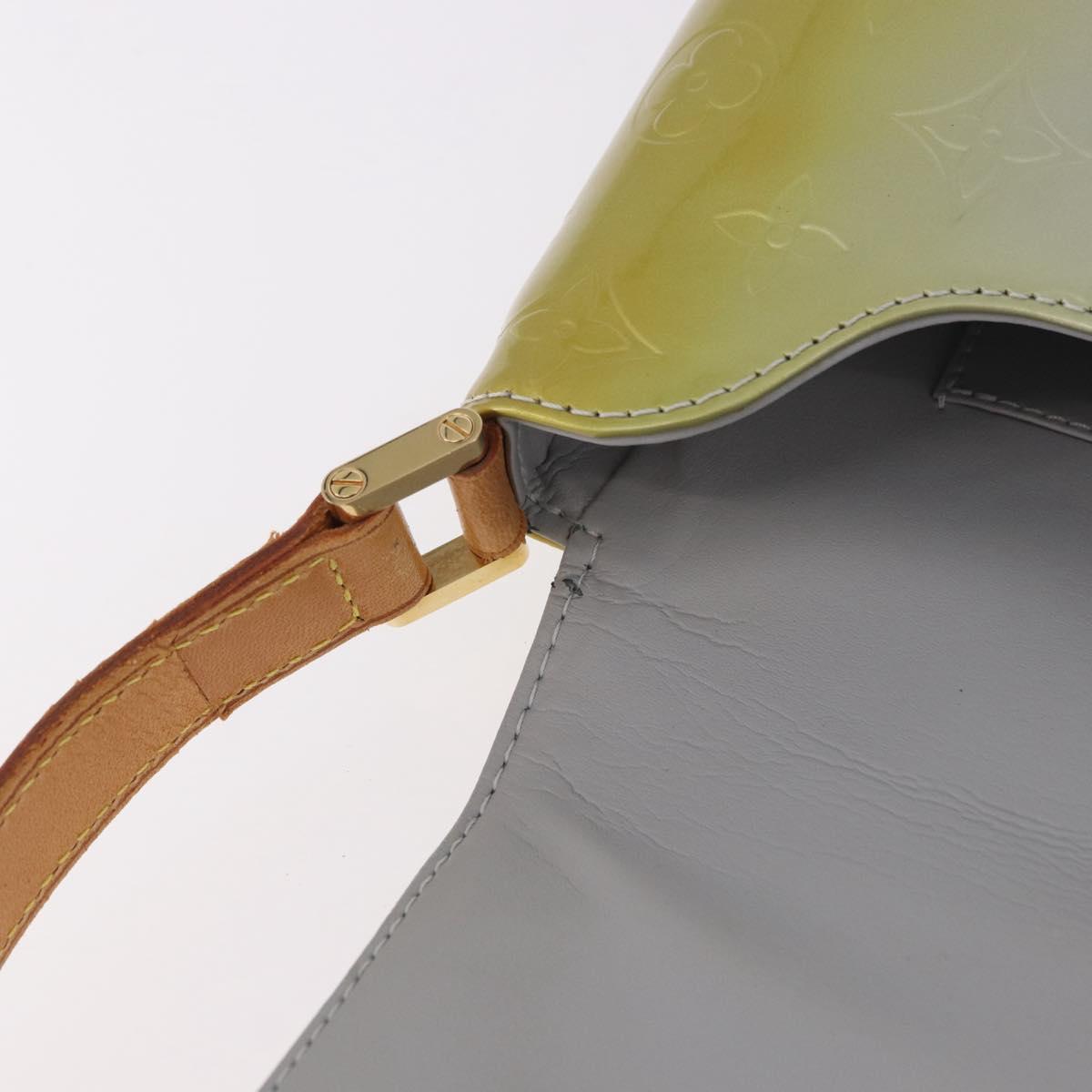 LOUIS VUITTON Monogram Vernis Thompson Street Bag Gris M91008 LV Auth ep14761