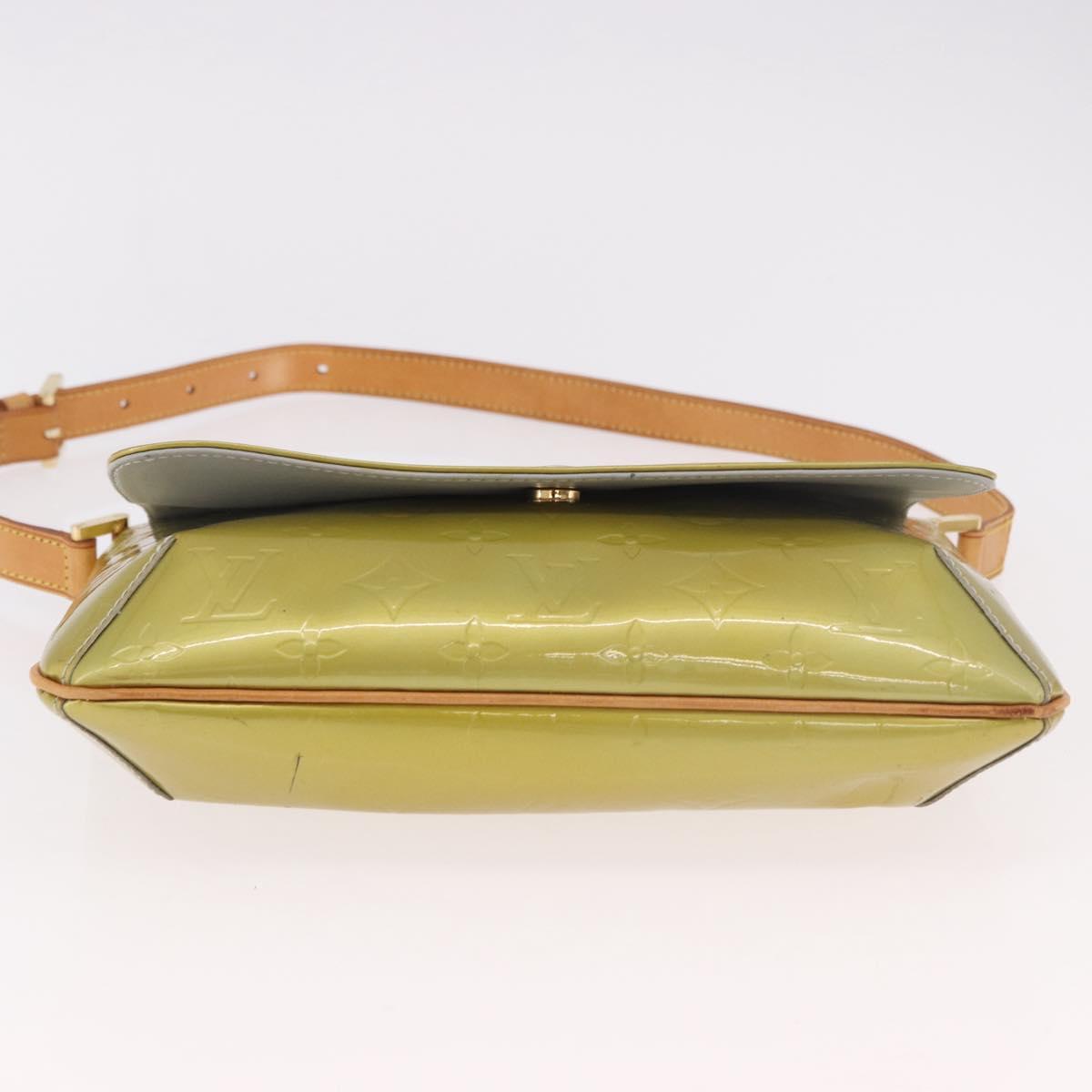 LOUIS VUITTON Monogram Vernis Thompson Street Bag Gris M91008 LV Auth ep14761