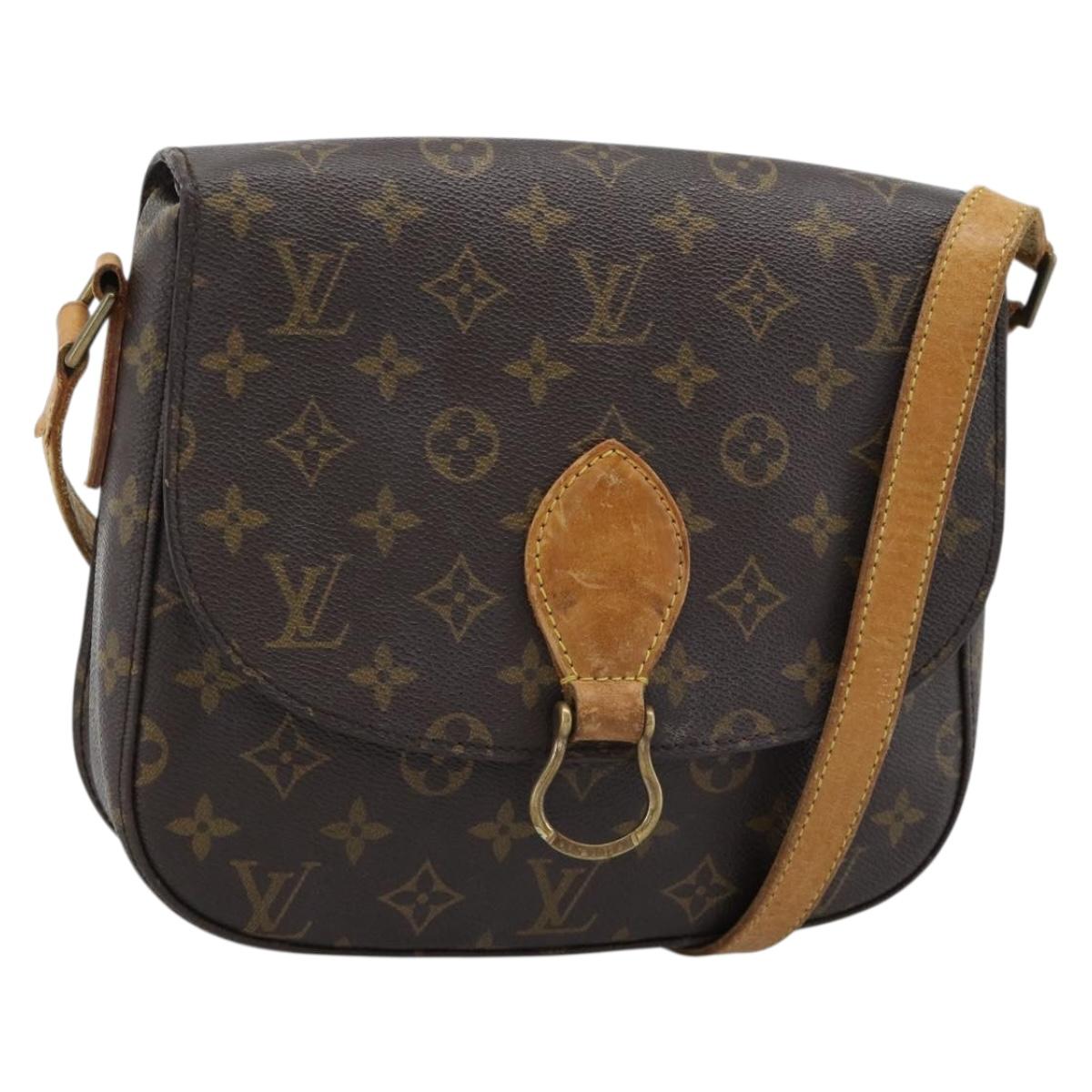 LOUIS VUITTON Monogram Saint Cloud GM Shoulder Bag M51242 LV Auth ep14762