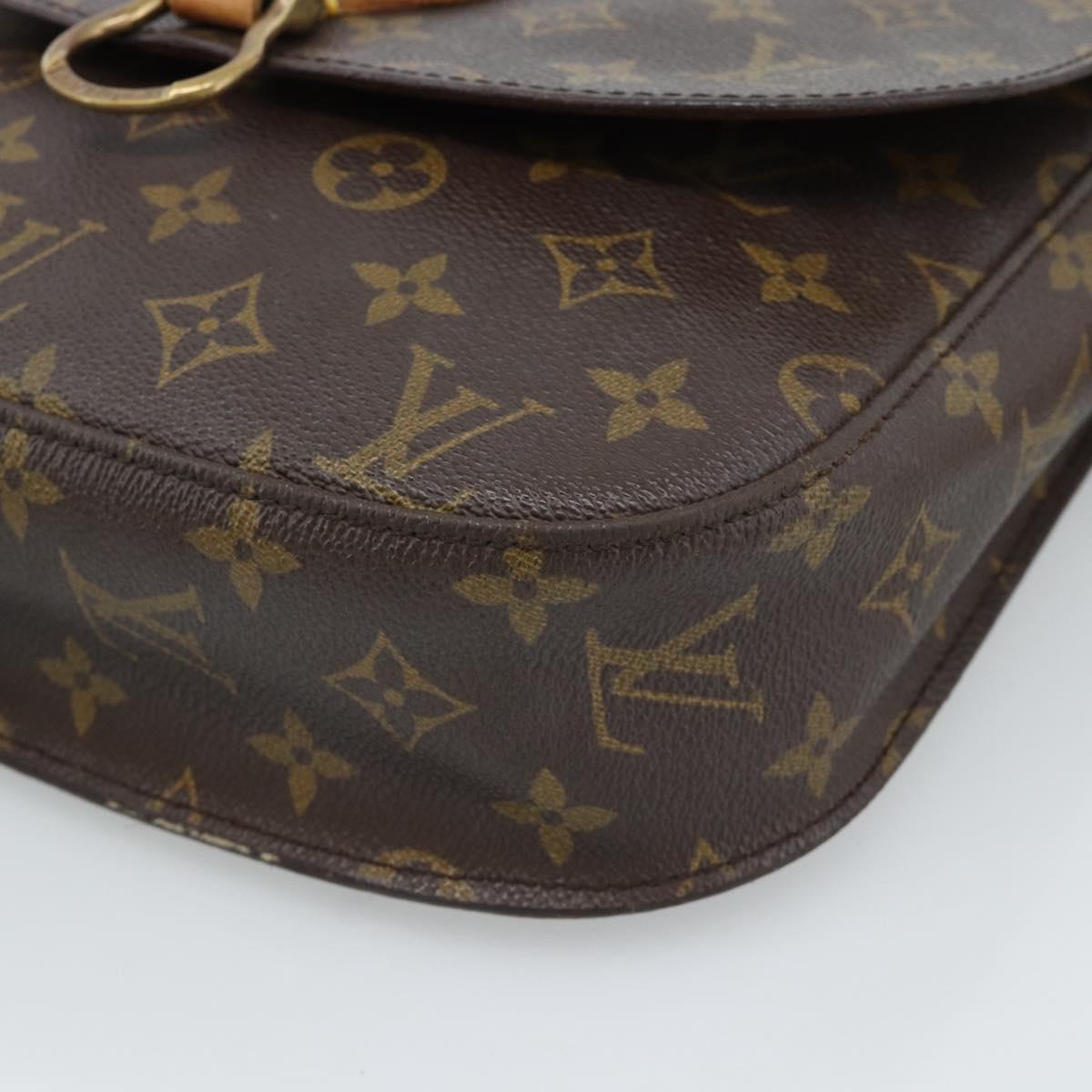 LOUIS VUITTON Monogram Saint Cloud GM Shoulder Bag M51242 LV Auth ep14762