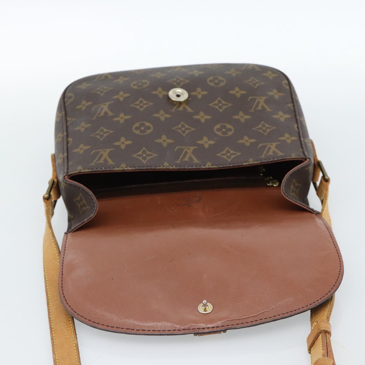LOUIS VUITTON Monogram Saint Cloud GM Shoulder Bag M51242 LV Auth ep14762