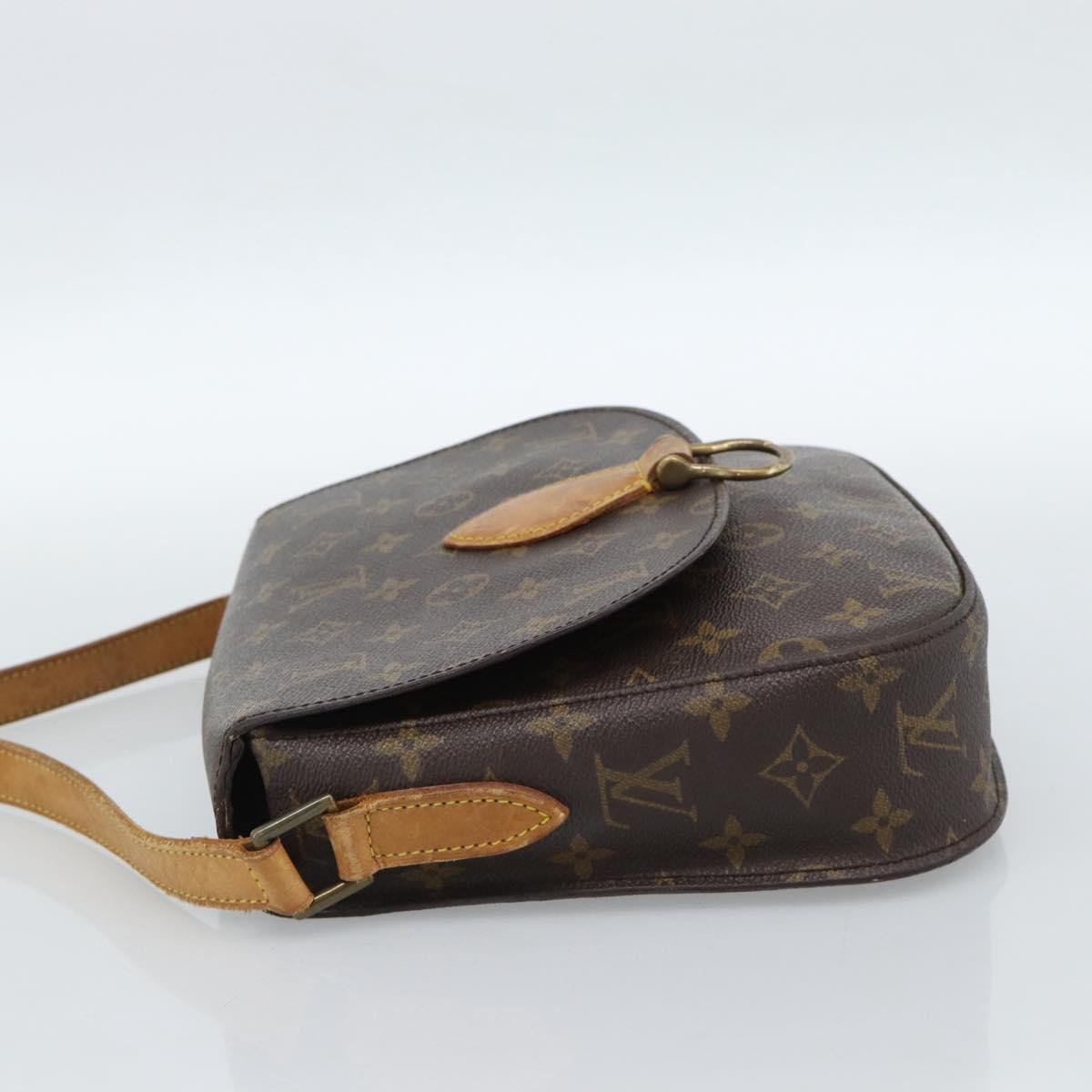 LOUIS VUITTON Monogram Saint Cloud GM Shoulder Bag M51242 LV Auth ep14762