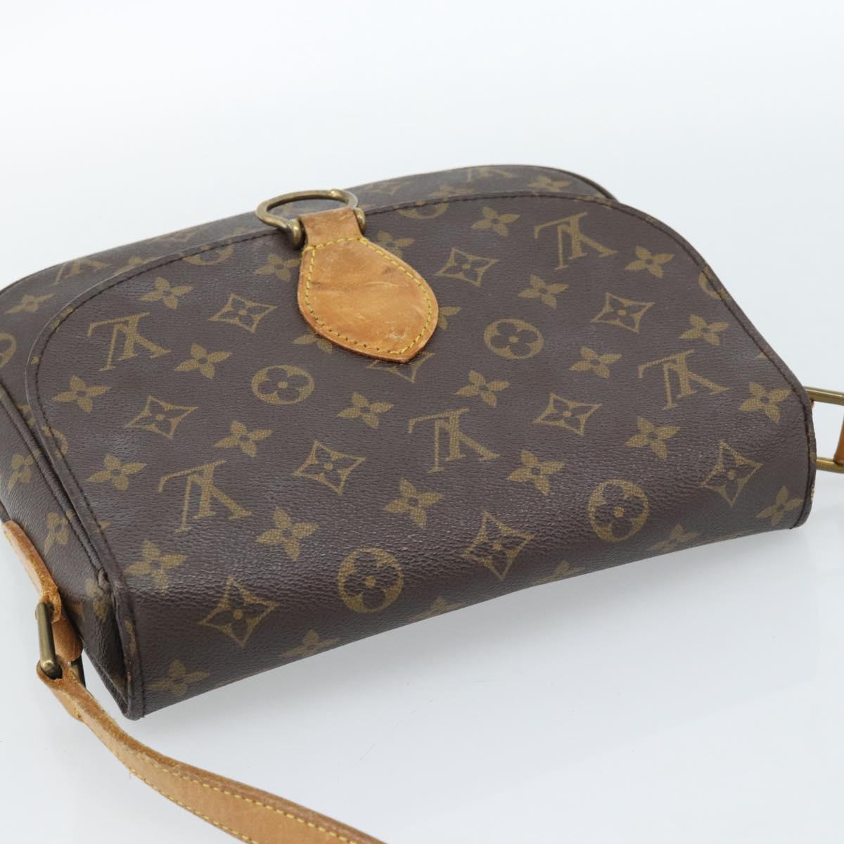 LOUIS VUITTON Monogram Saint Cloud GM Shoulder Bag M51242 LV Auth ep14762