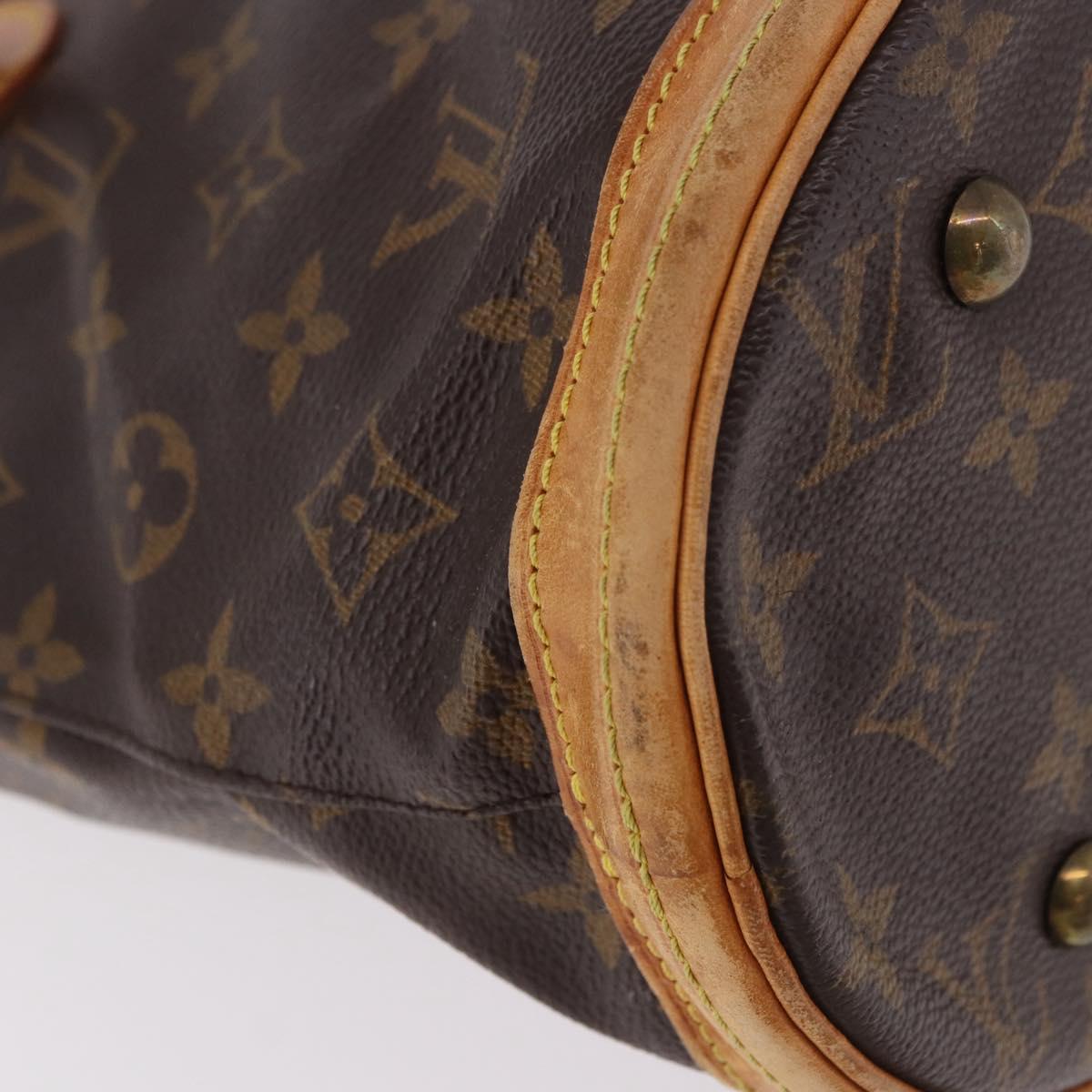 LOUIS VUITTON Monogram Bucket PM Shoulder Bag M42238 LV Auth ep14782