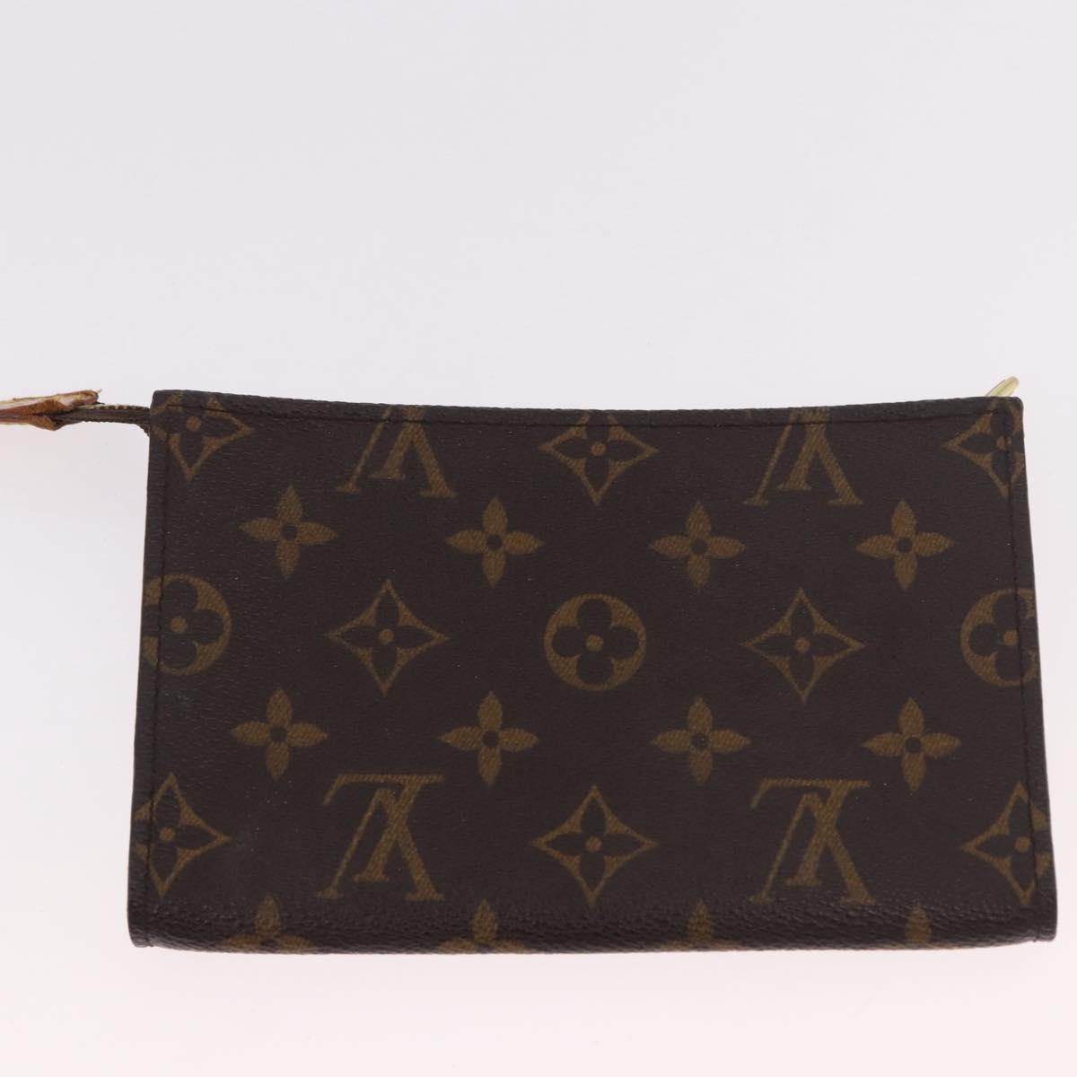 LOUIS VUITTON Monogram Bucket PM Shoulder Bag M42238 LV Auth ep14782