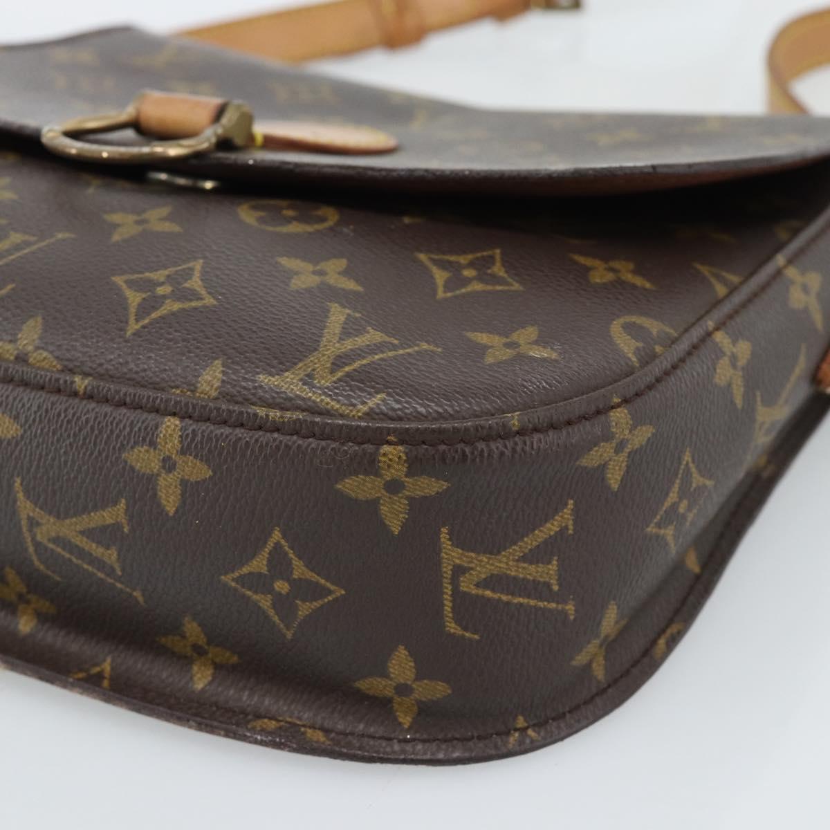 LOUIS VUITTON Monogram Saint Cloud GM Shoulder Bag M51242 LV Auth ep14790