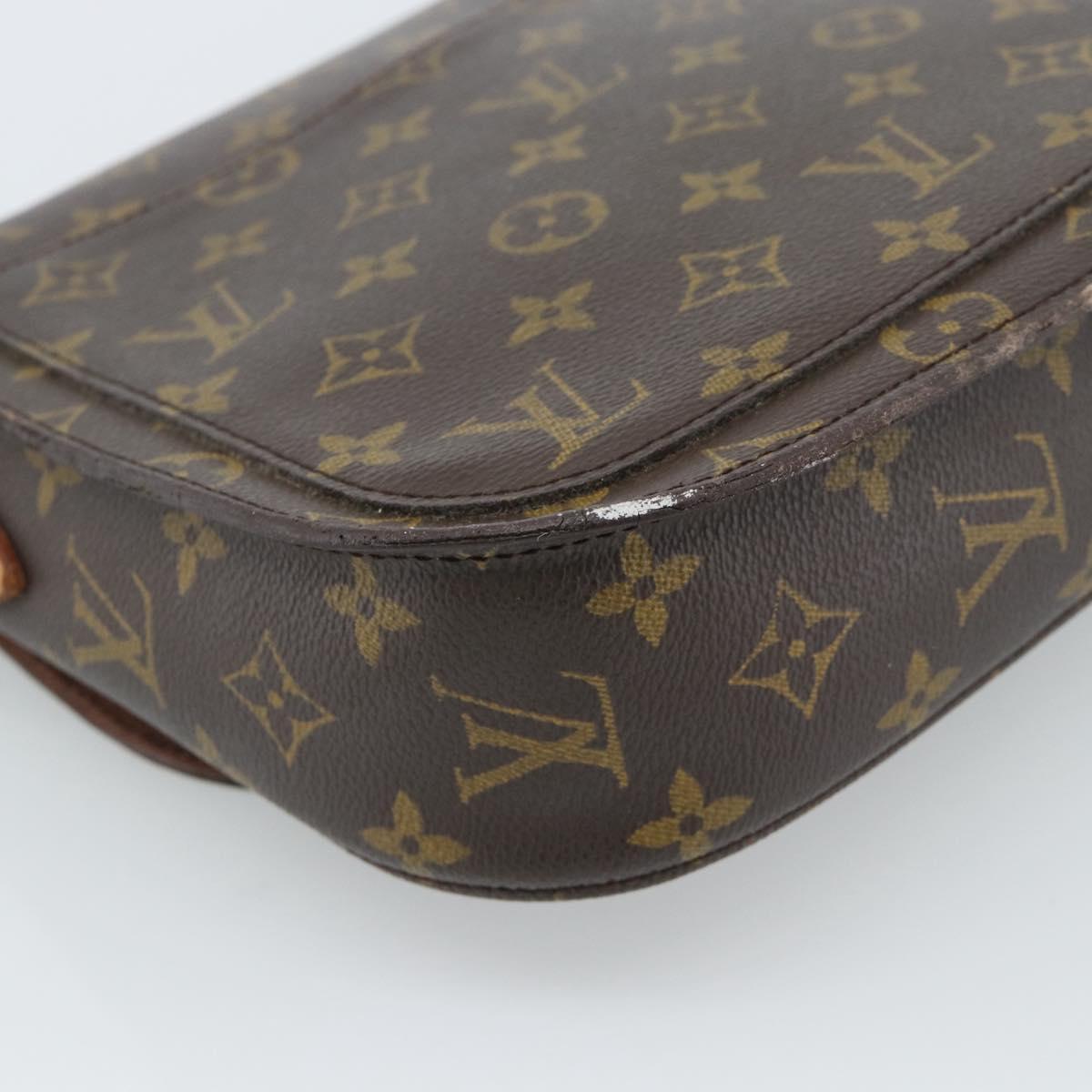 LOUIS VUITTON Monogram Saint Cloud GM Shoulder Bag M51242 LV Auth ep14790