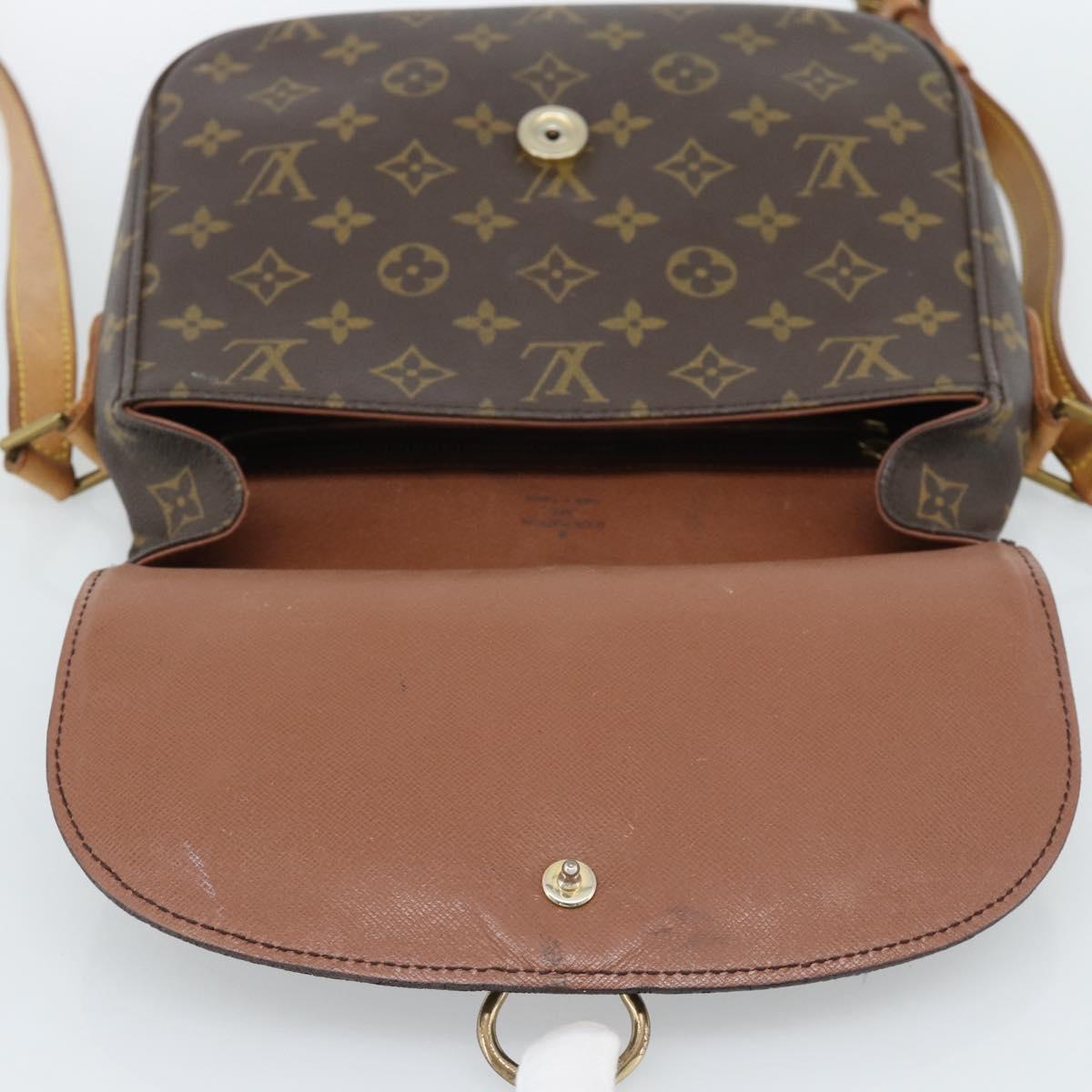 LOUIS VUITTON Monogram Saint Cloud GM Shoulder Bag M51242 LV Auth ep14790