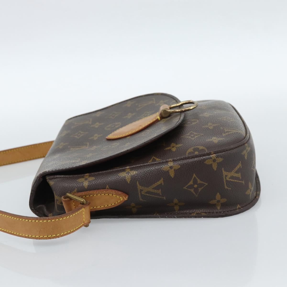 LOUIS VUITTON Monogram Saint Cloud GM Shoulder Bag M51242 LV Auth ep14790