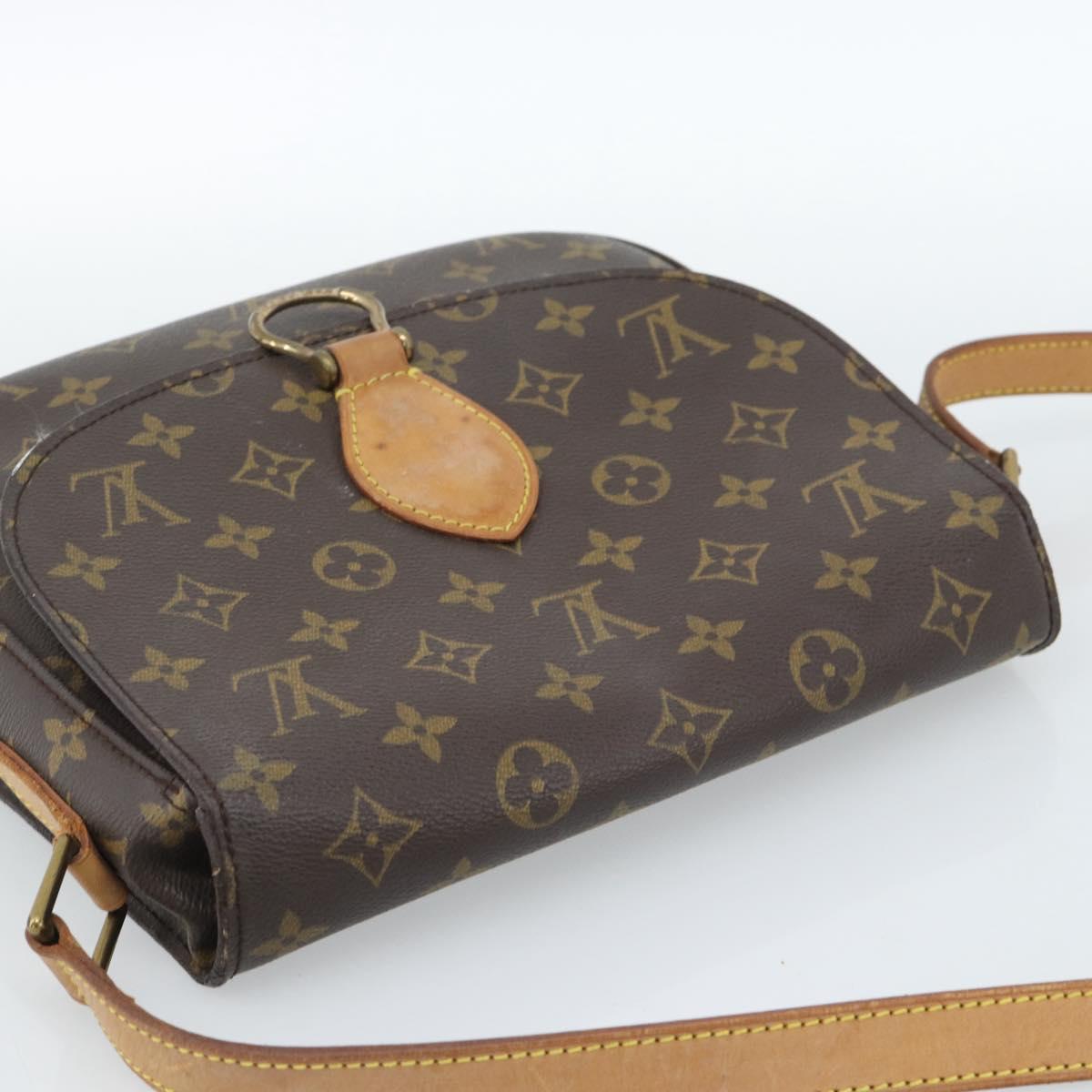 LOUIS VUITTON Monogram Saint Cloud GM Shoulder Bag M51242 LV Auth ep14790