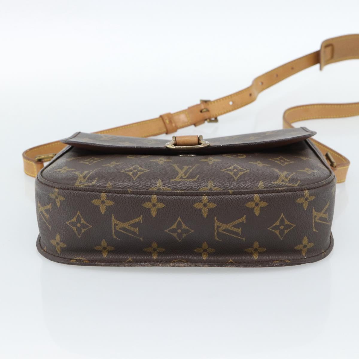 LOUIS VUITTON Monogram Saint Cloud GM Shoulder Bag M51242 LV Auth ep14790