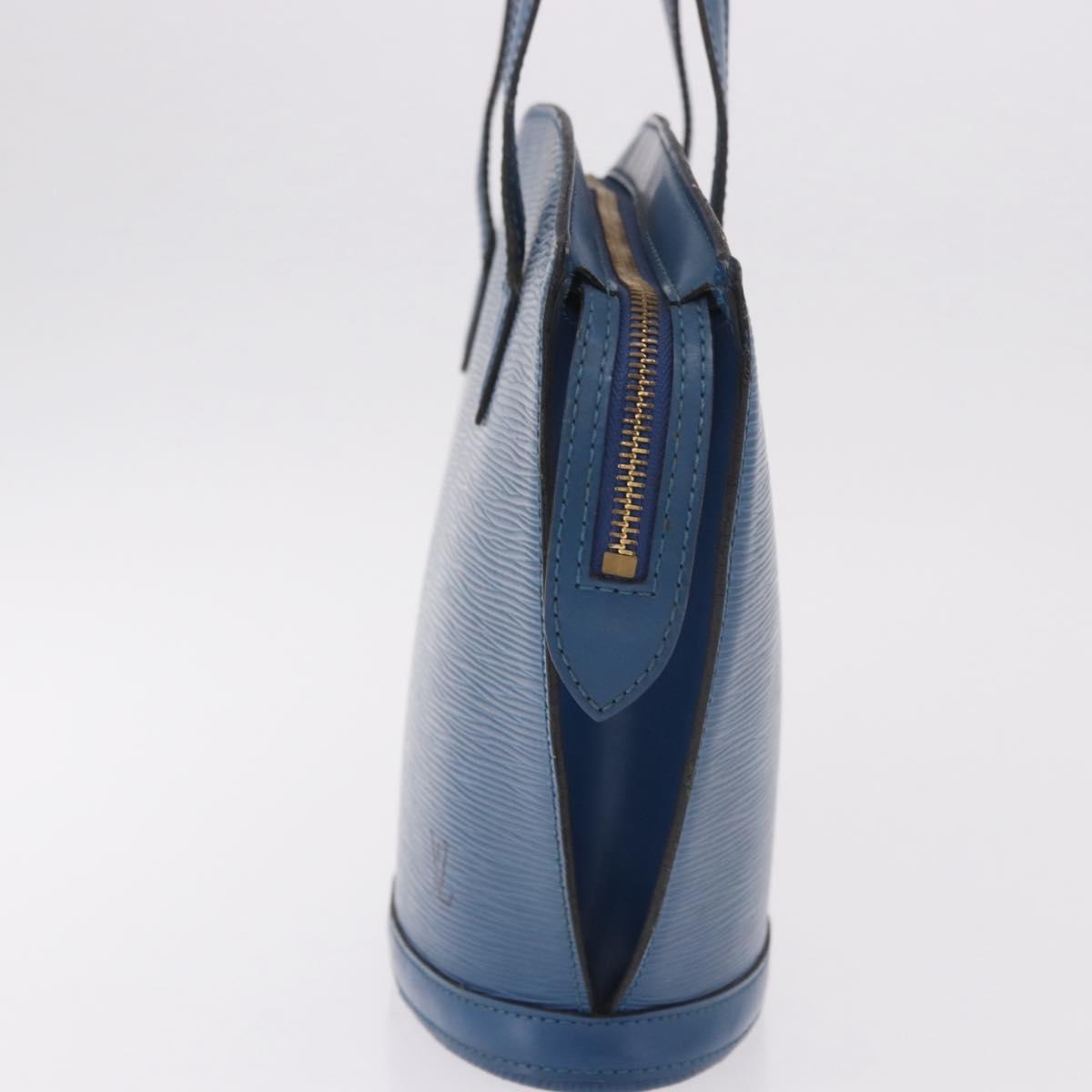 LOUIS VUITTON Epi Saint Jacques Shoulder Bag Blue M52275 LV Auth ep14793
