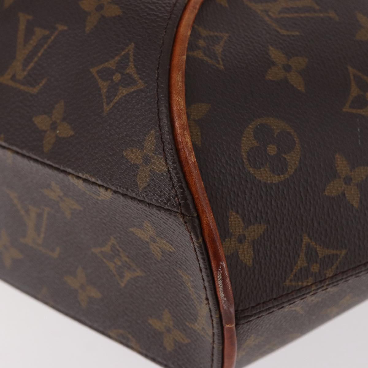 LOUIS VUITTON Monogram Ellipse MM Hand Bag M51126 LV Auth ep14796