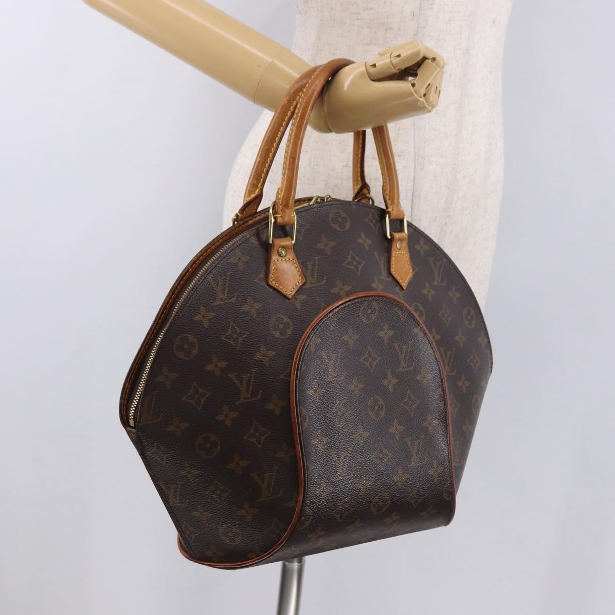 LOUIS VUITTON Monogram Ellipse MM Hand Bag M51126 LV Auth ep14796