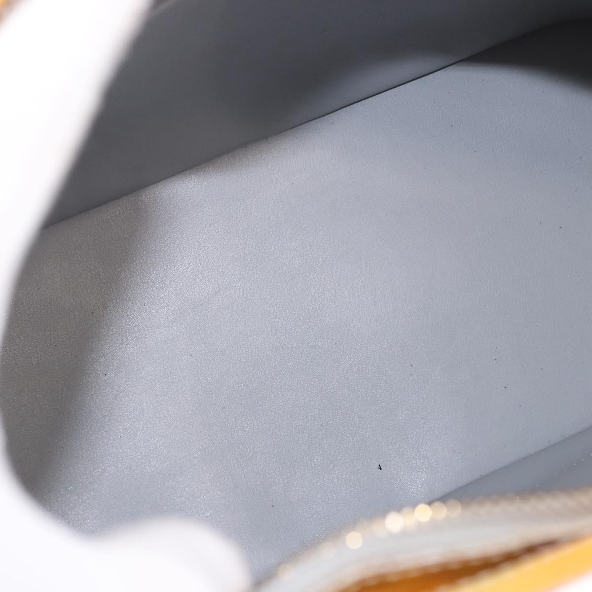 LOUIS VUITTON Monogram Vernis Houston Hand Bag Gris M91053 LV Auth ep14797