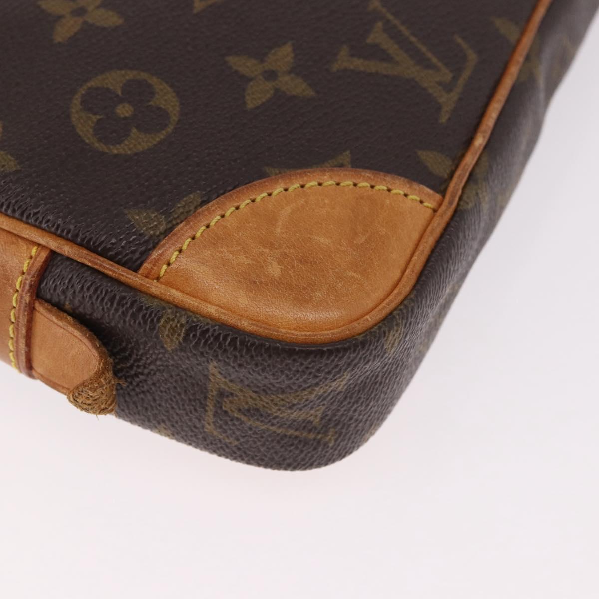 LOUIS VUITTON Monogram Marly Dragonne PM Clutch Bag M51827 LV Auth ep14798