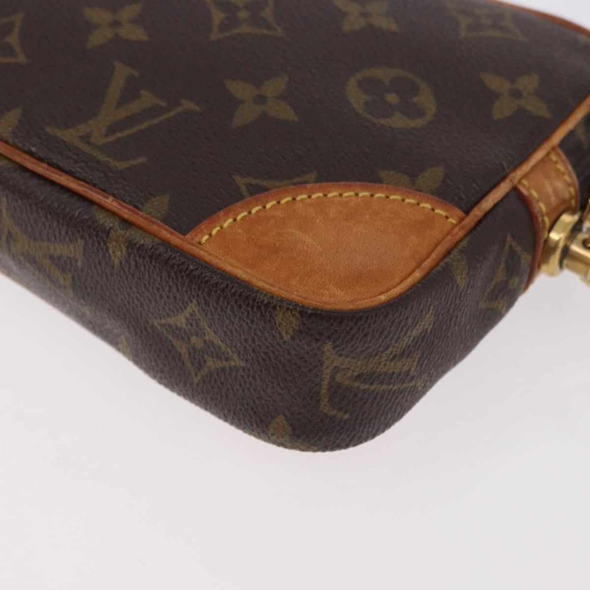 LOUIS VUITTON Monogram Marly Dragonne PM Clutch Bag M51827 LV Auth ep14798