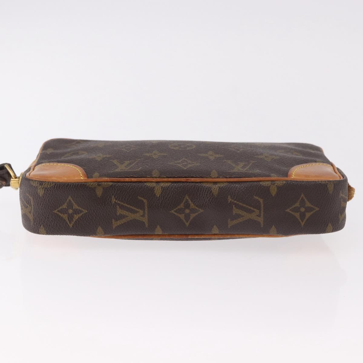 LOUIS VUITTON Monogram Marly Dragonne PM Clutch Bag M51827 LV Auth ep14798