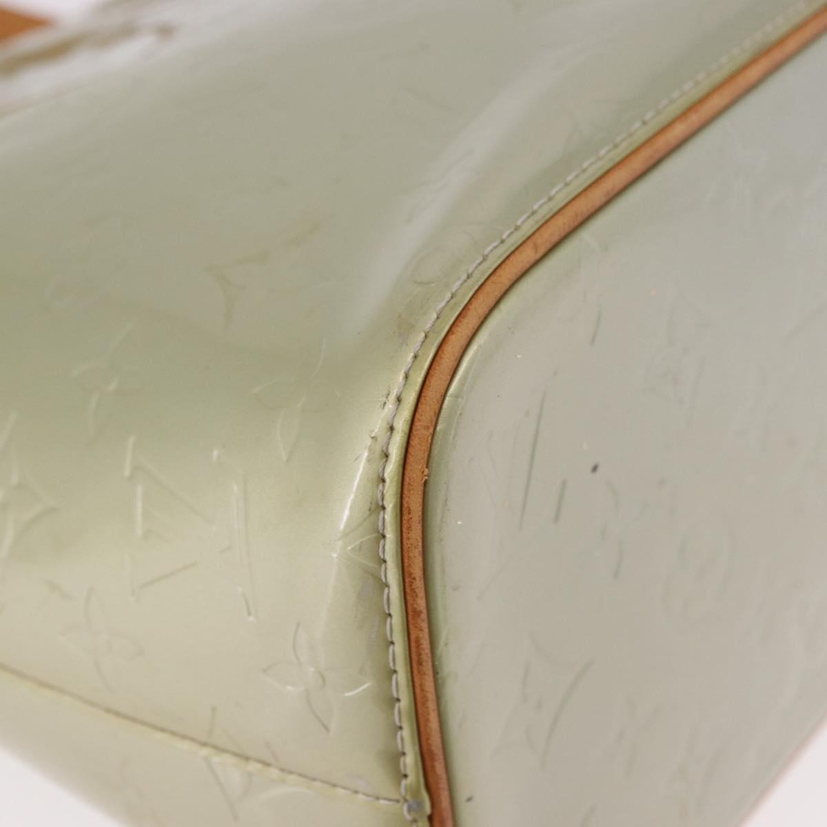 LOUIS VUITTON Monogram Vernis Houston Hand Bag Gris M91053 LV Auth ep14804