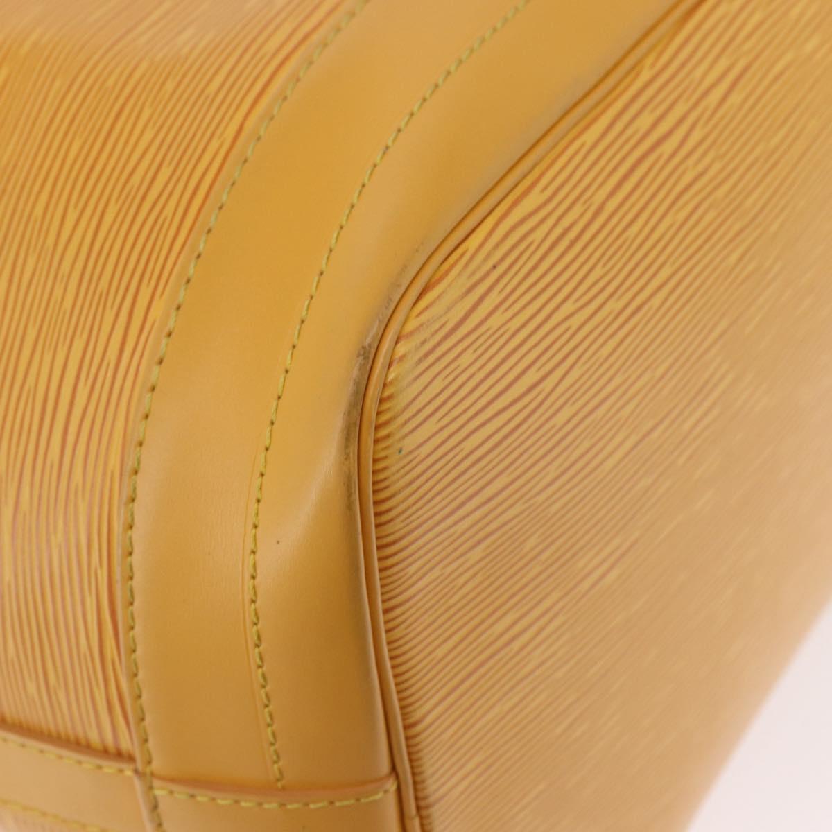 LOUIS VUITTON Epi Noe Shoulder Bag Tassili Yellow M44009 LV Auth ep14805A