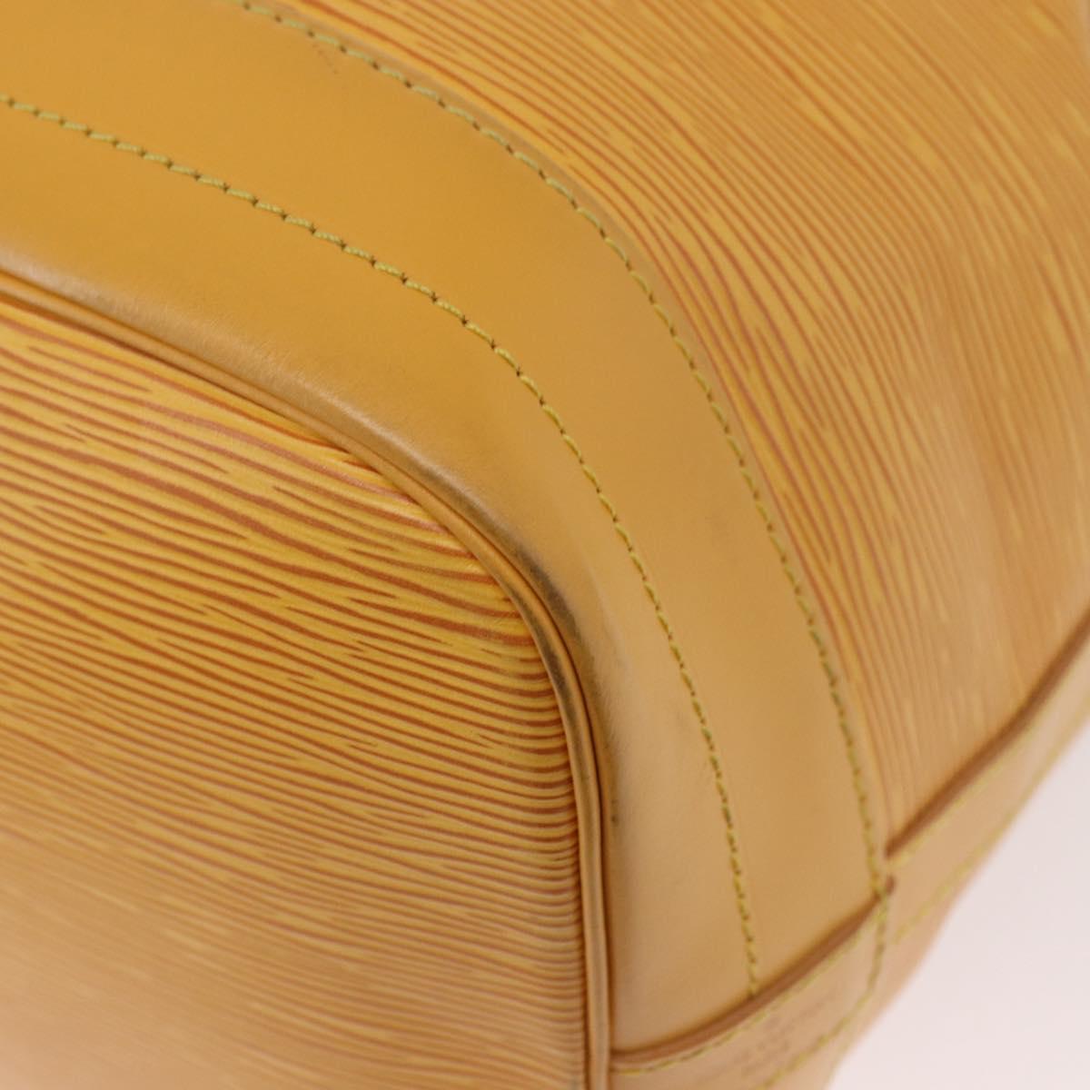 LOUIS VUITTON Epi Noe Shoulder Bag Tassili Yellow M44009 LV Auth ep14805A