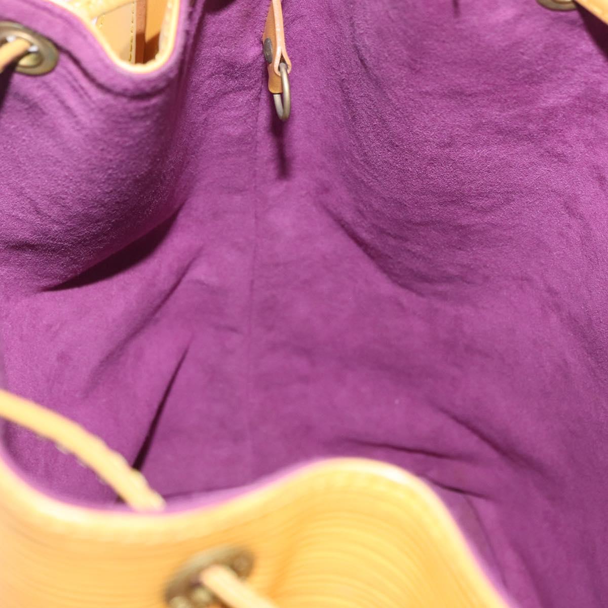 LOUIS VUITTON Epi Noe Shoulder Bag Tassili Yellow M44009 LV Auth ep14805A