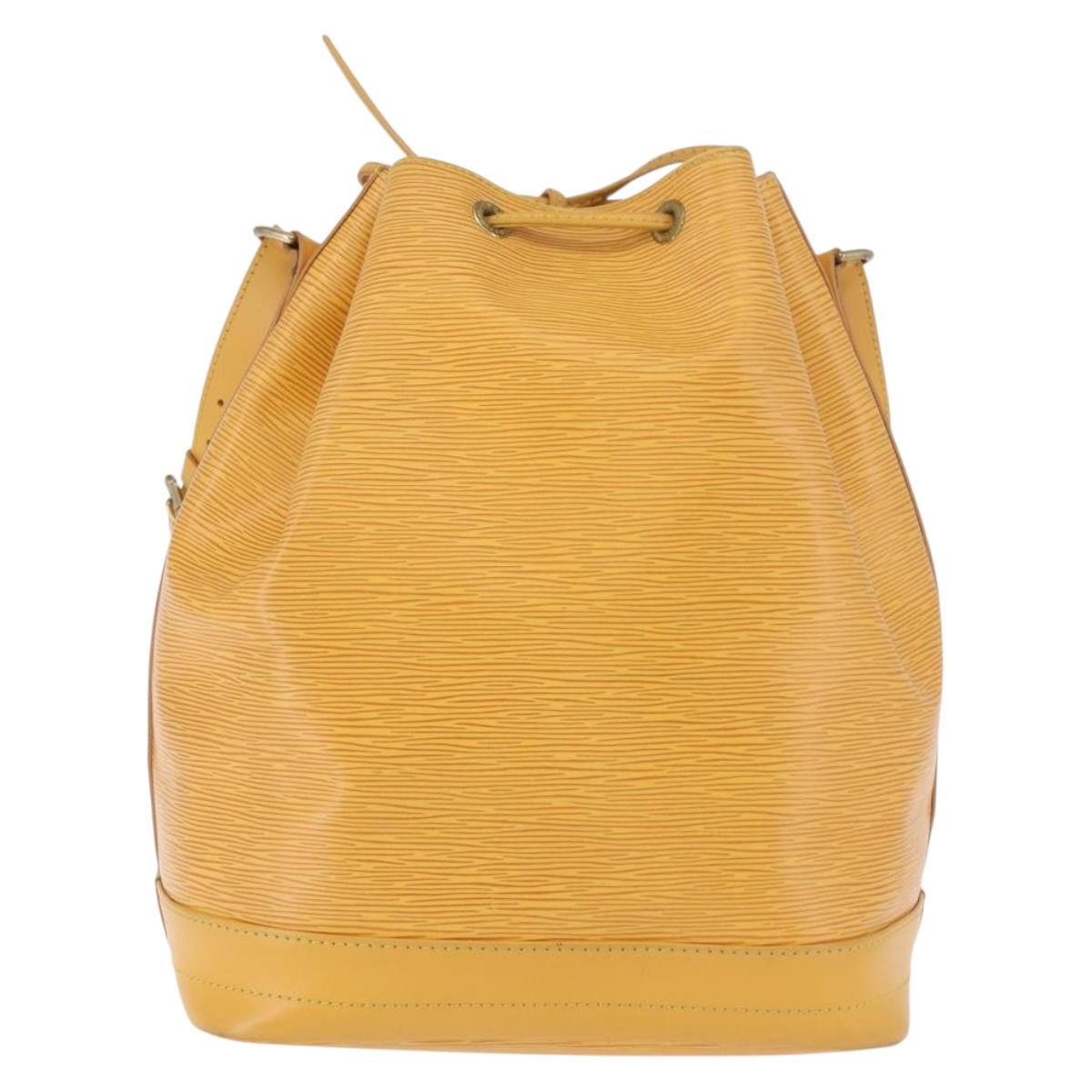 LOUIS VUITTON Epi Noe Shoulder Bag Tassili Yellow M44009 LV Auth ep14805A